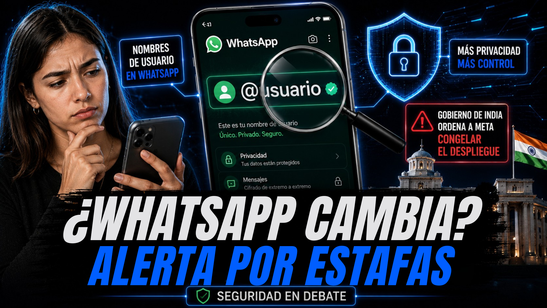 El lado B de los nombres de usuario de WhatsApp
