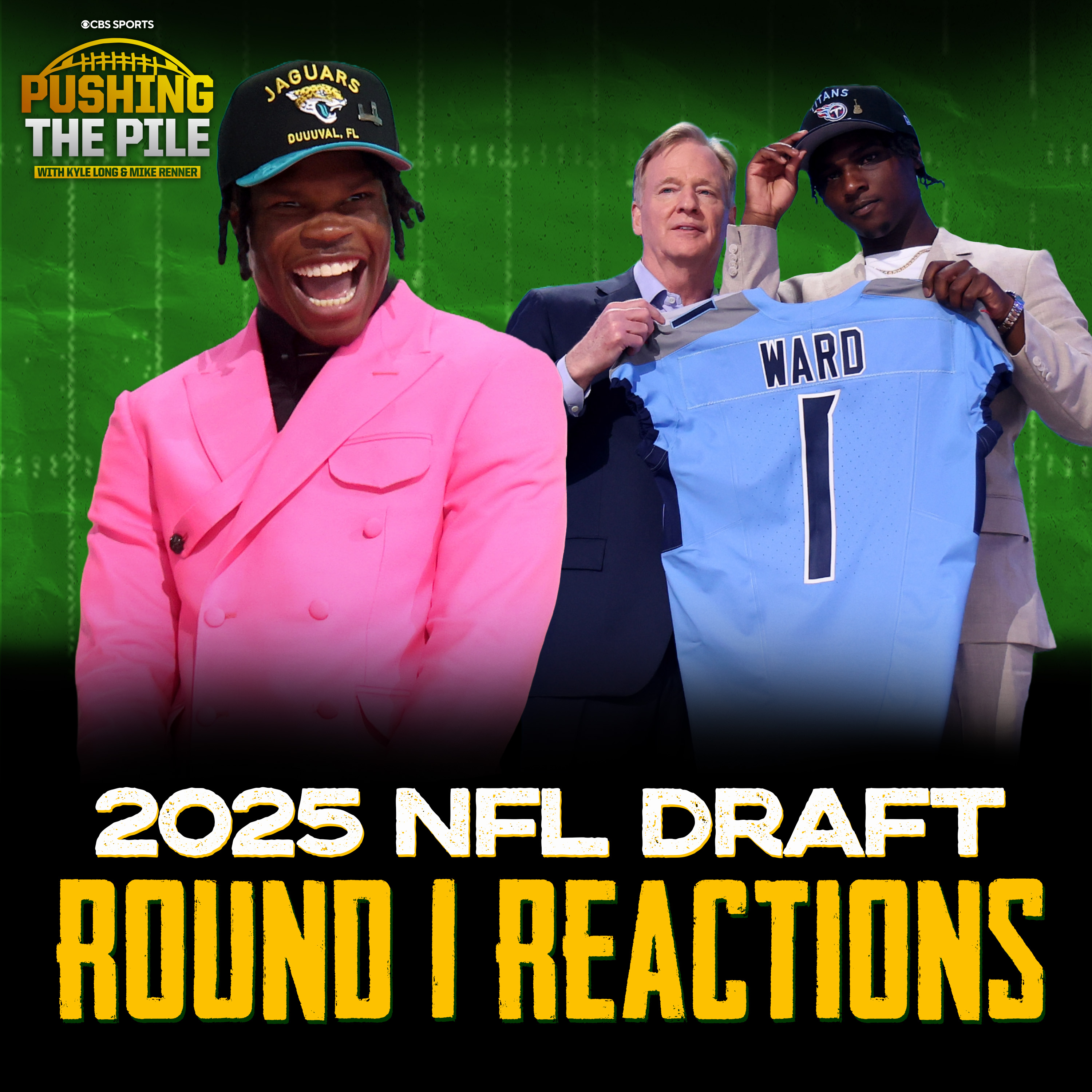 2025 NFL Draft Round 1 Reactions | Travis Hunter Trade, Jaxson Dart and No Shedeur Sanders