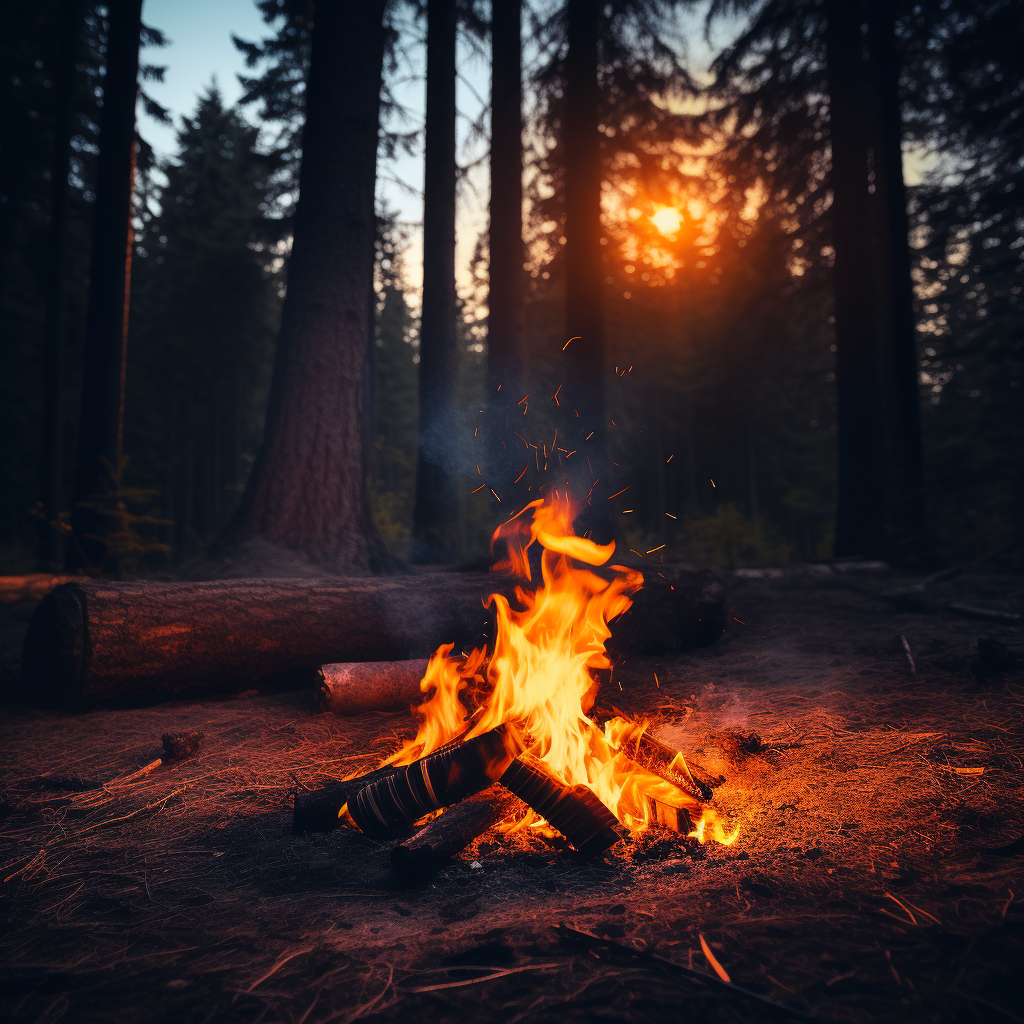 Experience the Calming Sounds of Nature with Our Campfire Forest Ambience Sounds