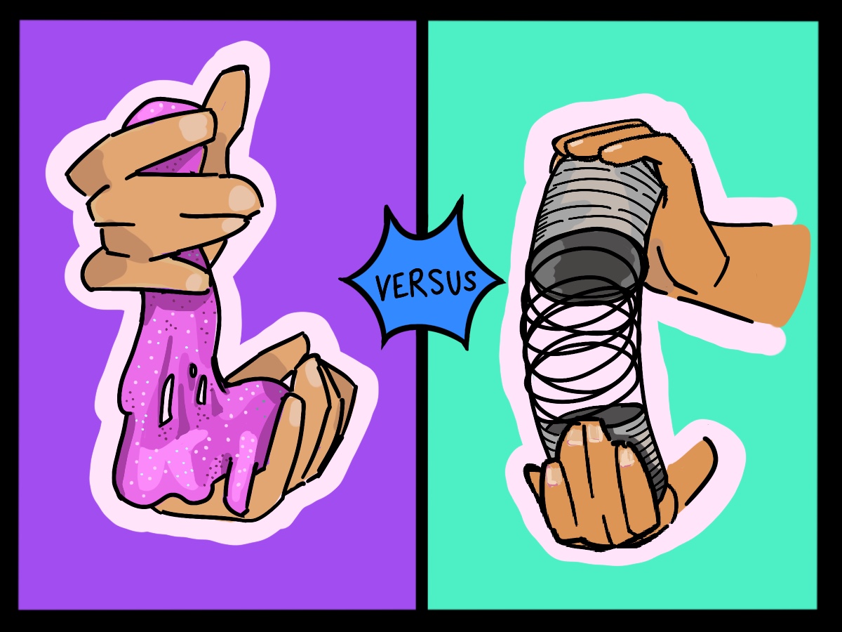 Slime vs Slinkies