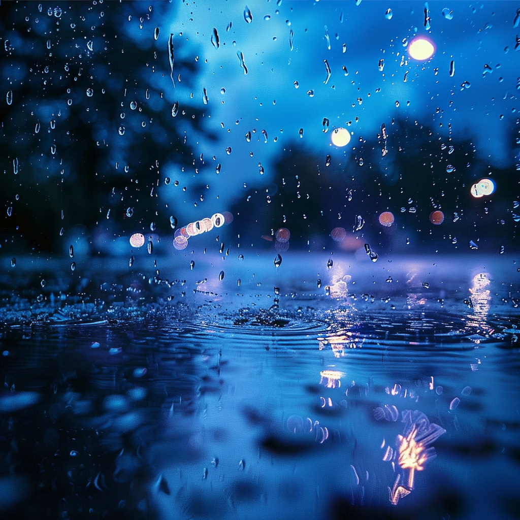 Relaxing Rain and Thunder Sounds, Fall Asleep Faster, Beat Insomnia, Sleep Music, Relaxation Sounds