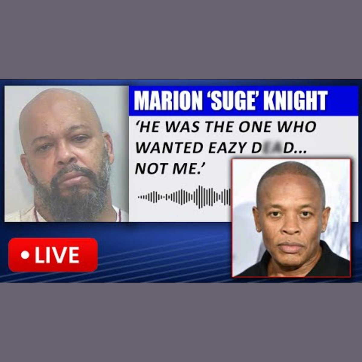 Suge Knight Reveals Dre's Disturbing Call on Eazy-E Setup Night episode artwork