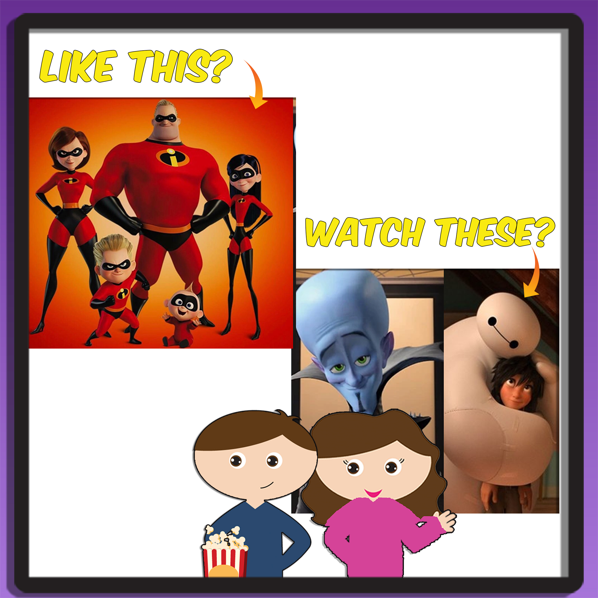 Like this movie? Watch these vs 2! Greatest animated films Hallmarkies podcast with Mat Brunet episode artwork