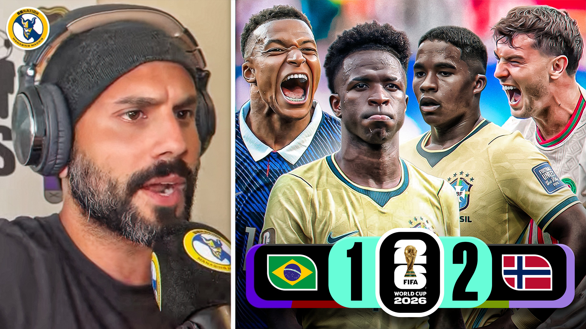 REACTION: Brazil Are Eliminated From The World Cup. PLUS: Mbappe And Brahim Are On Fire! episode artwork