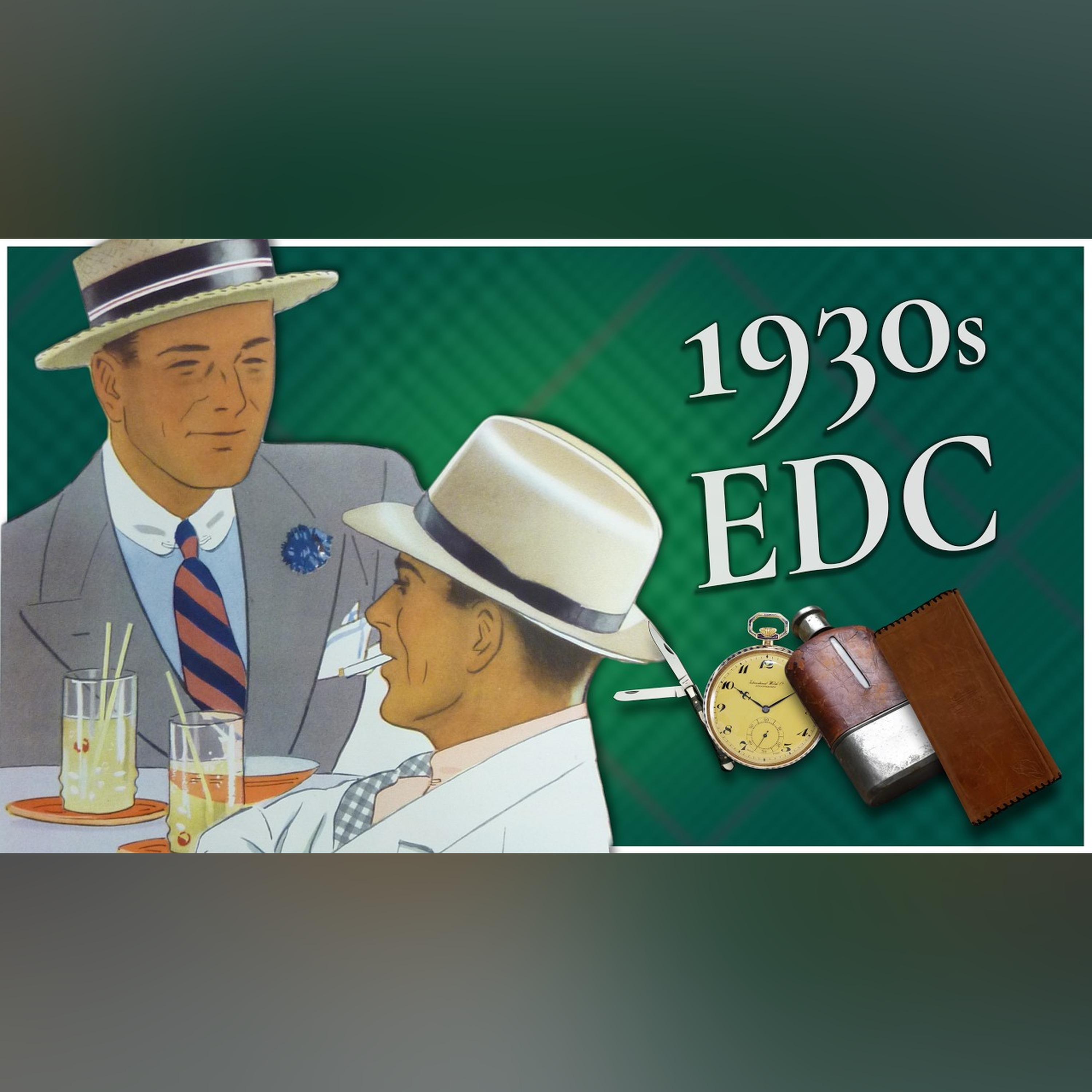 12 Things Every Man from the 1930's Had in His Pockets | Men's Historical EDC