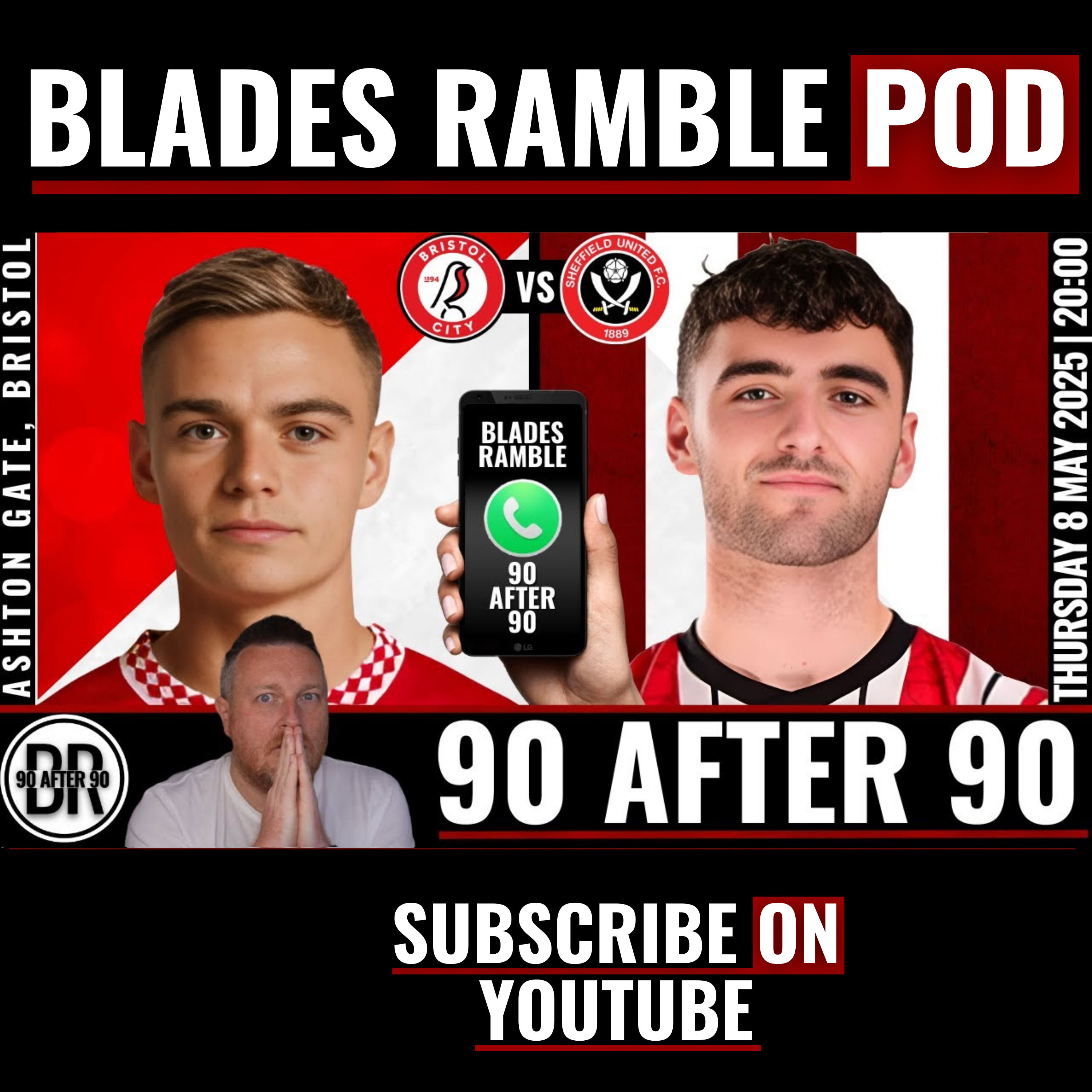 📱⚔️ 90 AFTER 90 | BRISTOL CITY v SHEFFIELD UNITED | CHAMPIONSHIP PLAYOFF FIRST LEG REACTION ⚔️📱
