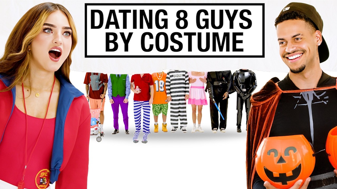 Blind Dating 8 Guys Based on Their Halloween Costumes episode artwork