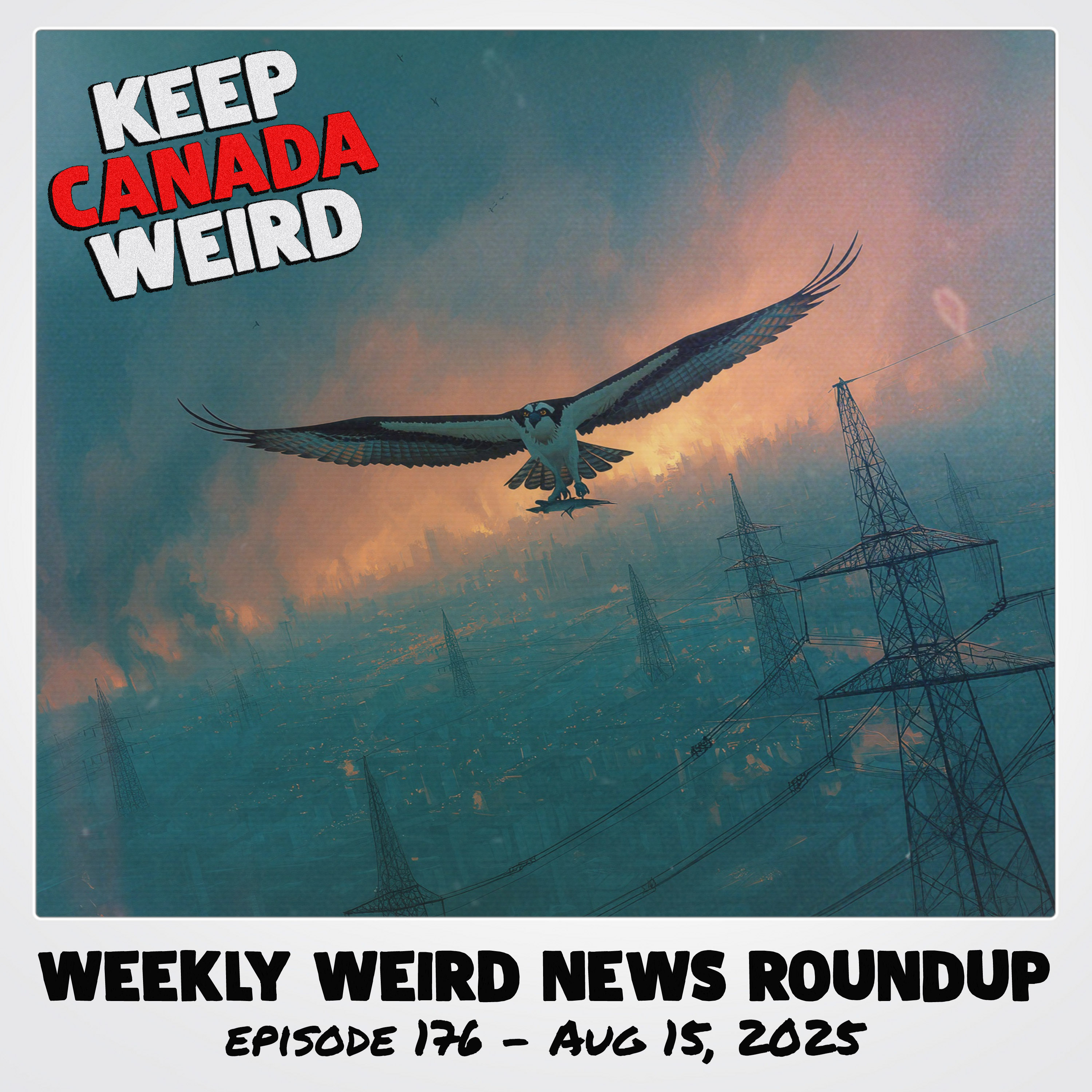 KEEP CANADA WEIRD - 175 - 2025/08/15 - a $28K walk in the woods, the Nicki Minaj Challange, the BC Osprey Bombing