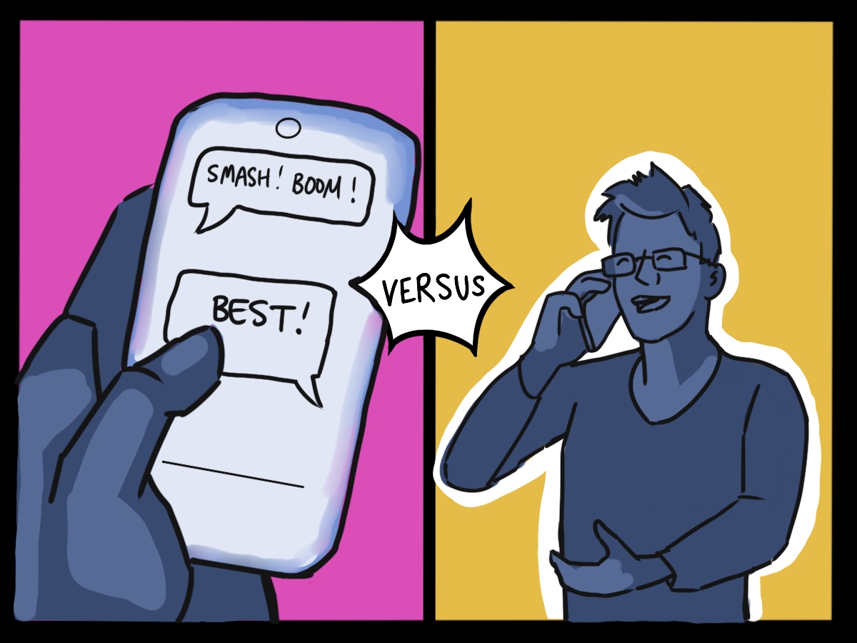 Texting vs Calling
