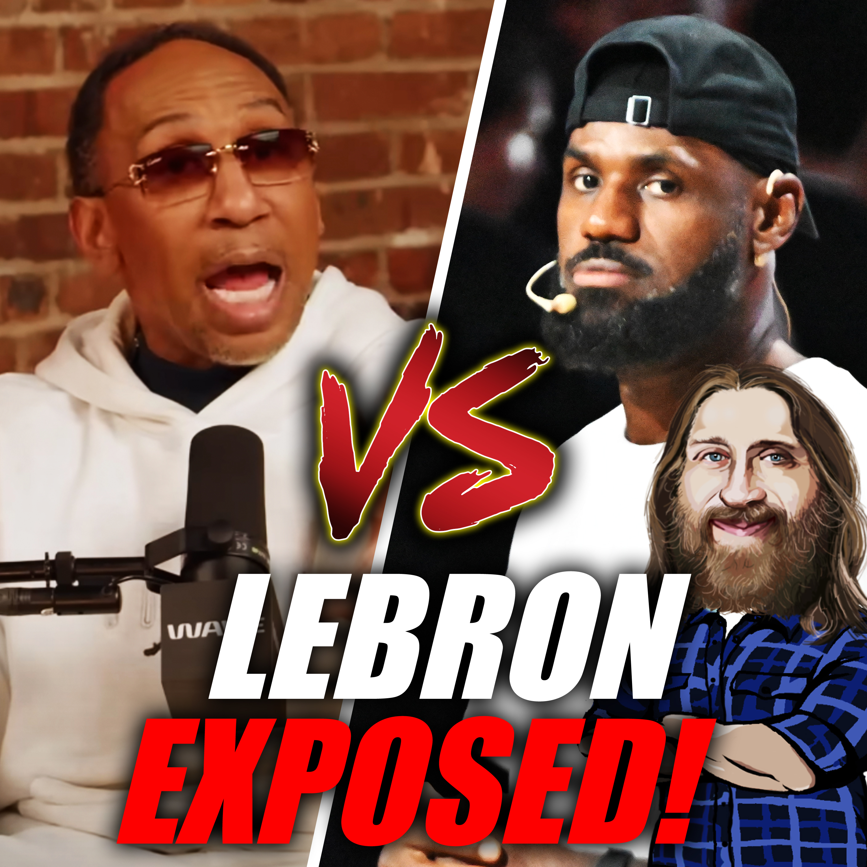 Stephen A. Smith CALLS OUT LeBron’s “My Family” Card + Trey Wallace | episode artwork