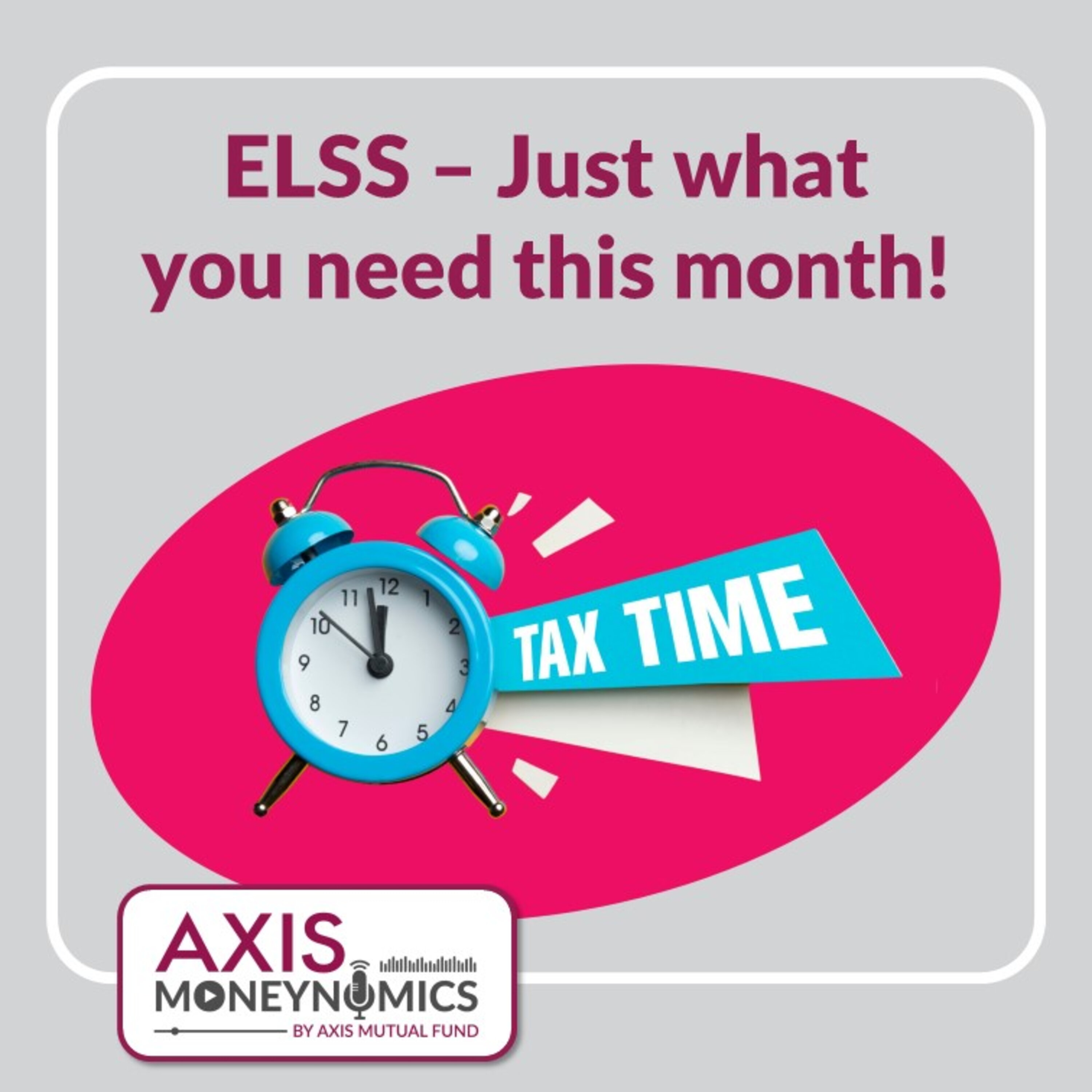 SE2 EP1 - ELSS - Just what you need this month! episode artwork