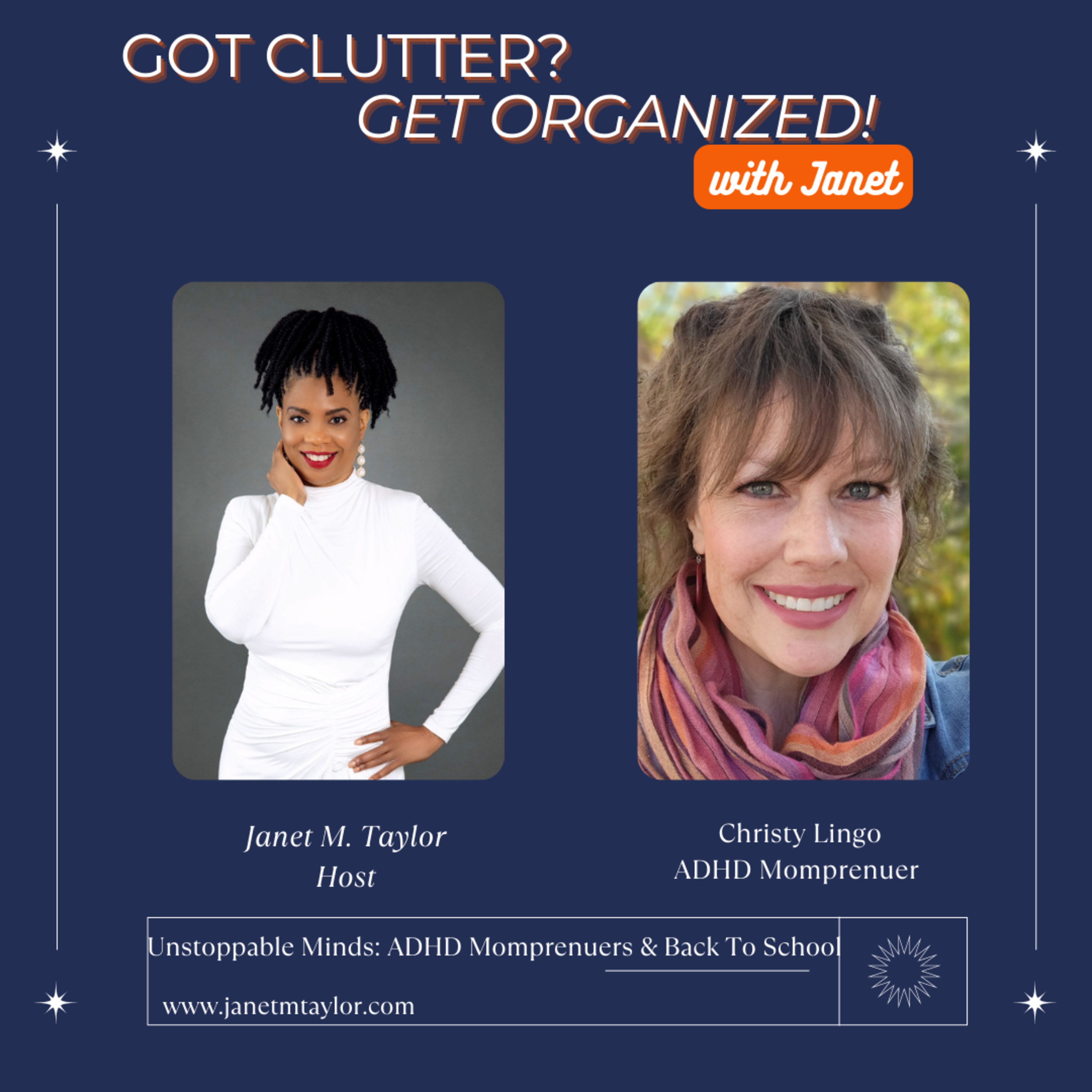 Got Clutter? Get Organized! with Janet