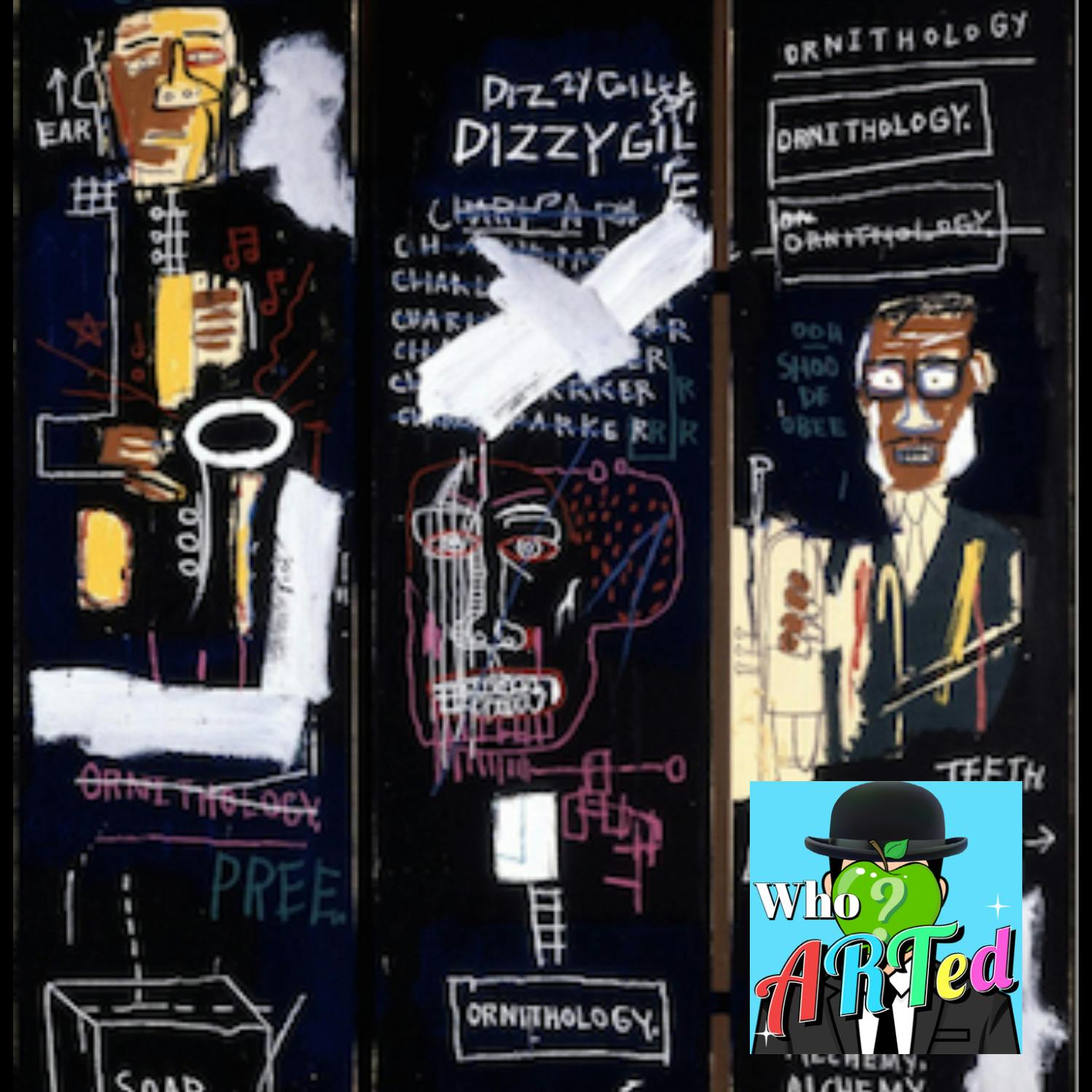 Jean-Michel Basquiat | Horn Players