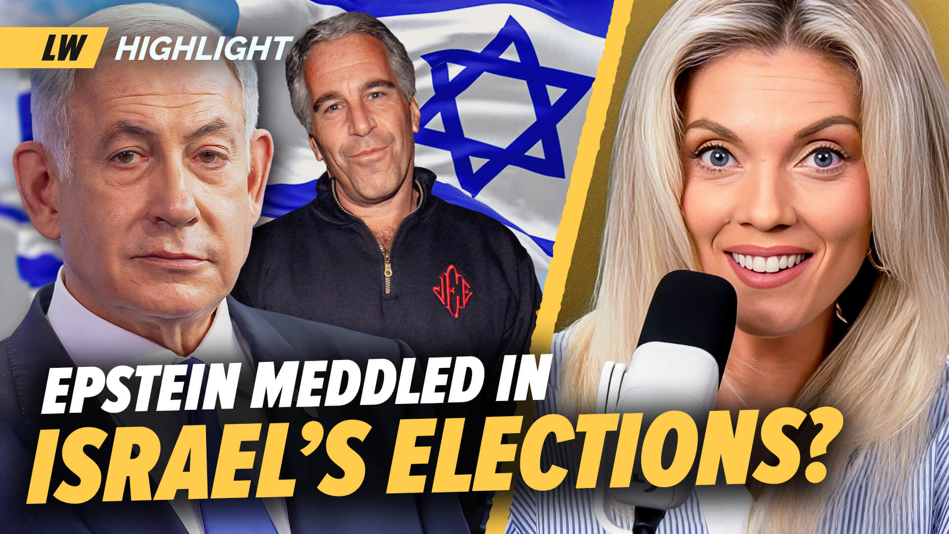 Proof Jeffrey Epstein was working with Israel?!