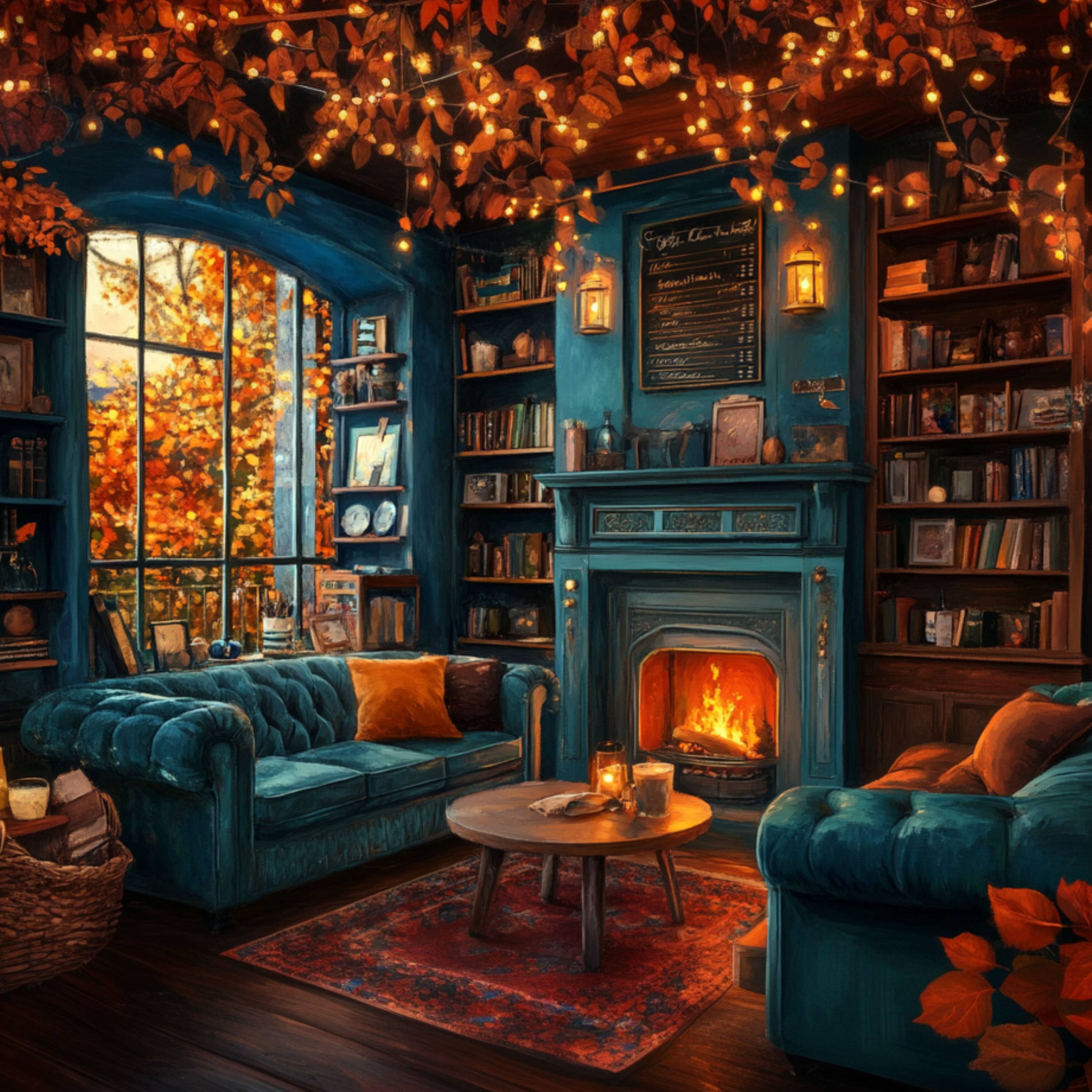 The Rainy Autumn Coffee Shop (Exclusive Episode Set in the Village of Sleep Cove)