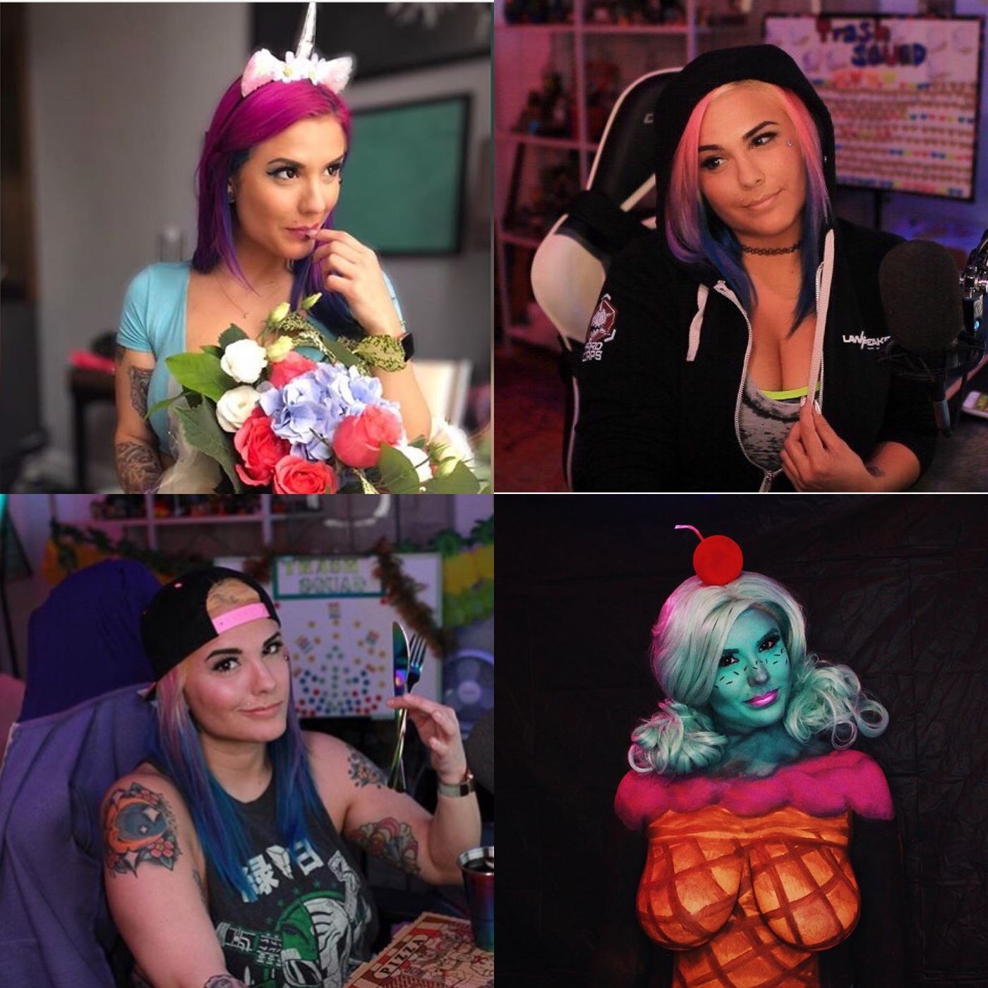 Twitch streamer Natalie the Zombi Unicorn