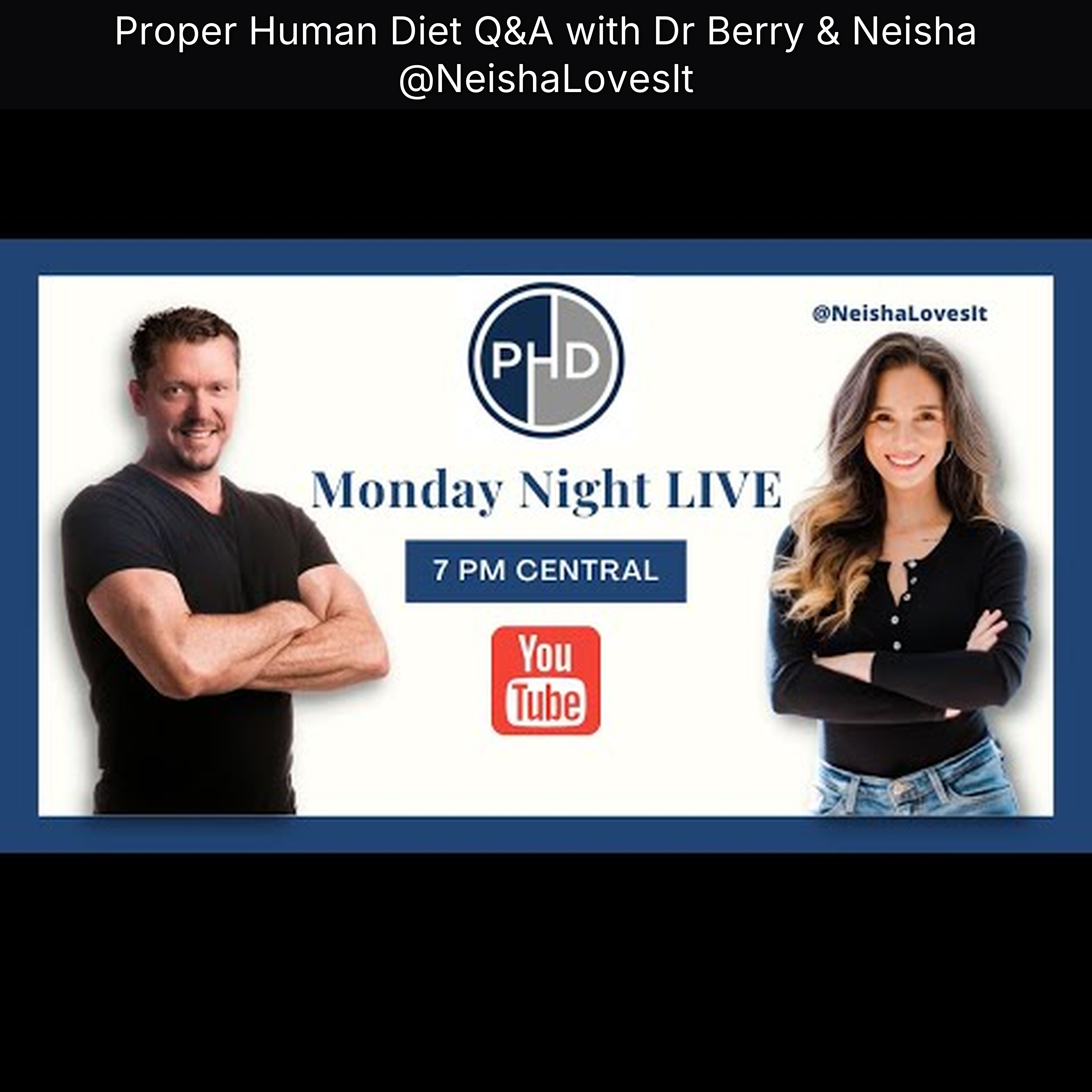 Proper Human Diet Q&A with Dr Berry & Neisha @NeishaLovesIt