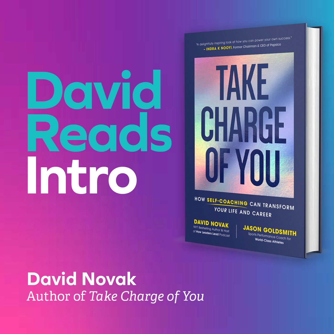 Sneak peek of "Take Charge of You" read by David Novak