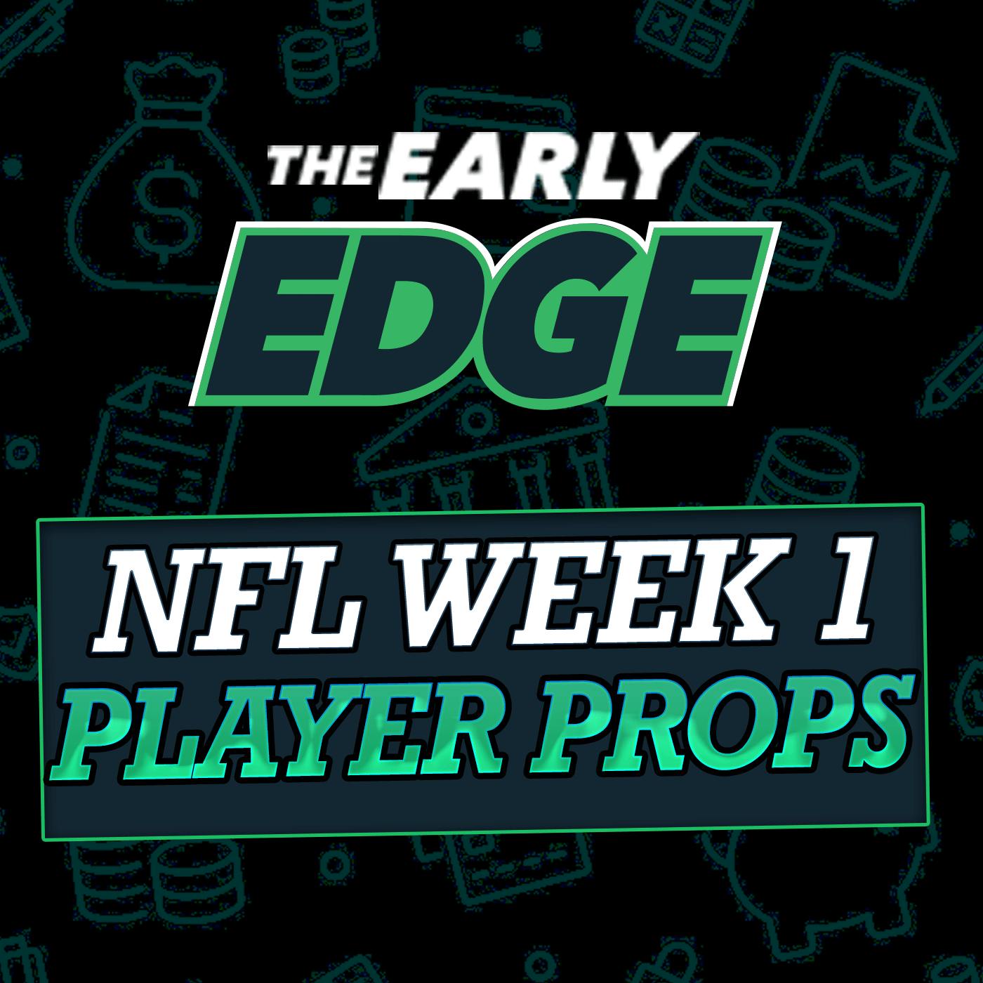 NFL Week 1 Player Props BEST BETS and PICKS!
