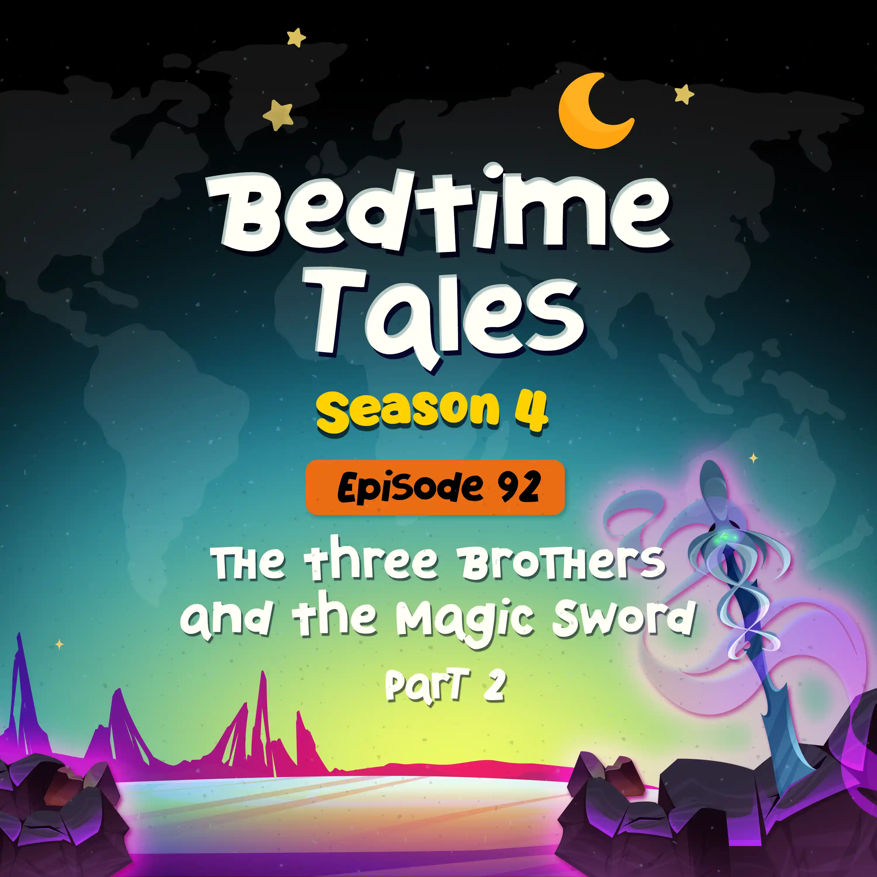 The Three Brothers and the Magic Sword Part 2 | Bedtime Tales S4E92