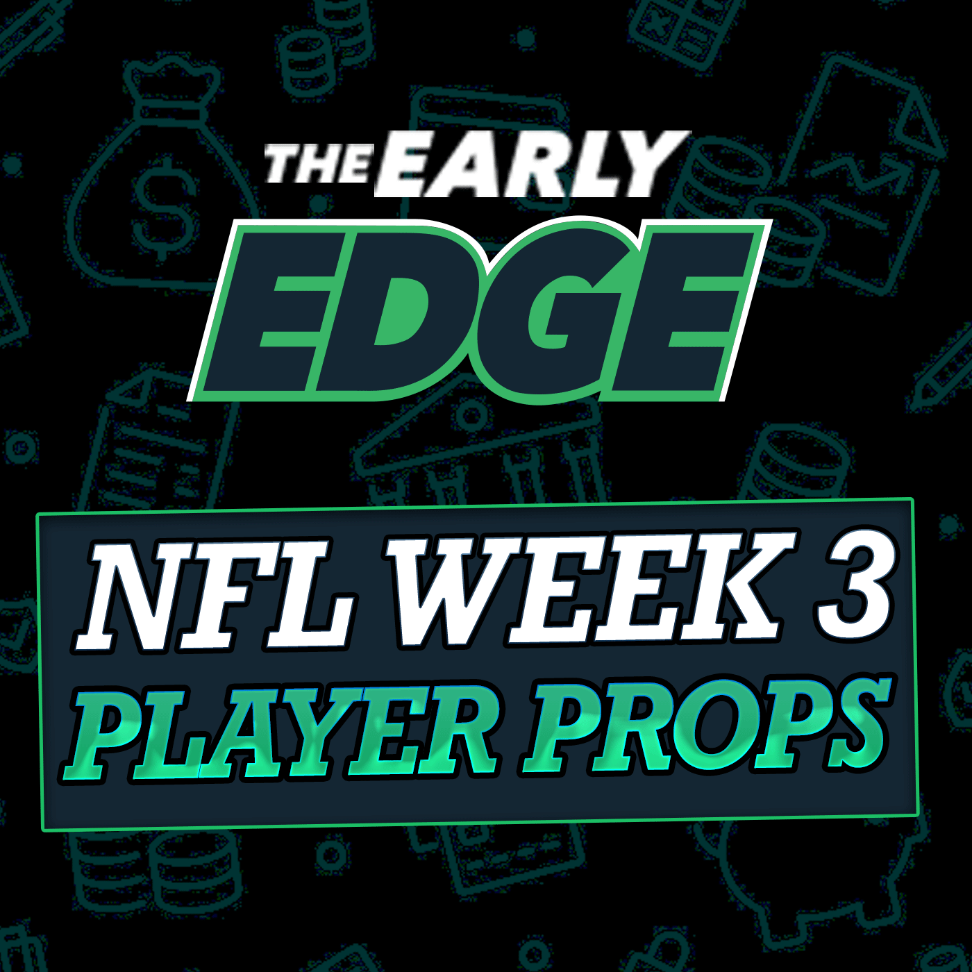 NFL Week 3 PLAYER PROPS Best Bets & Picks