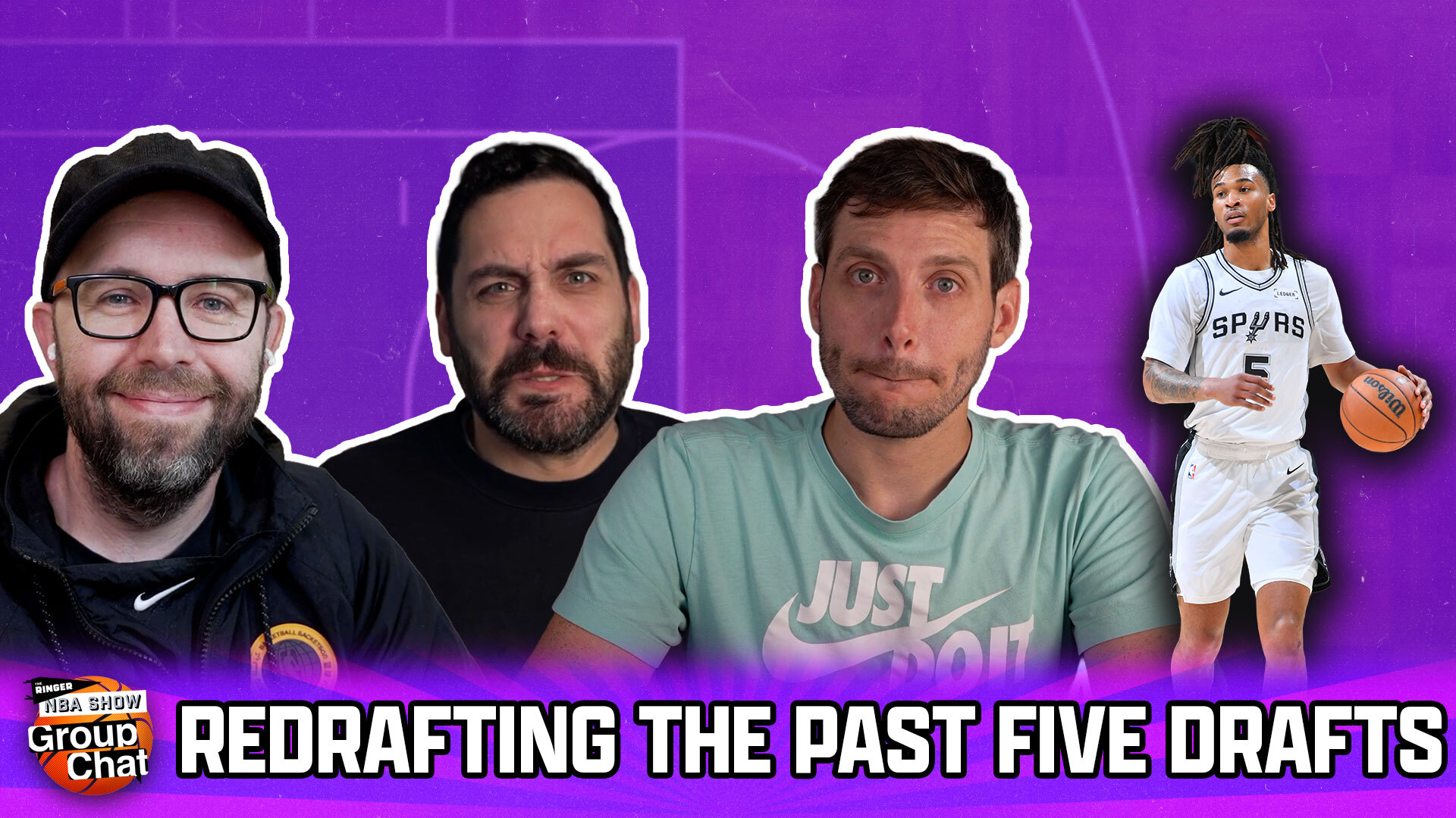 Redraft Speedrun: Revisiting the Top Fives of the Past Five Drafts | Group Chat