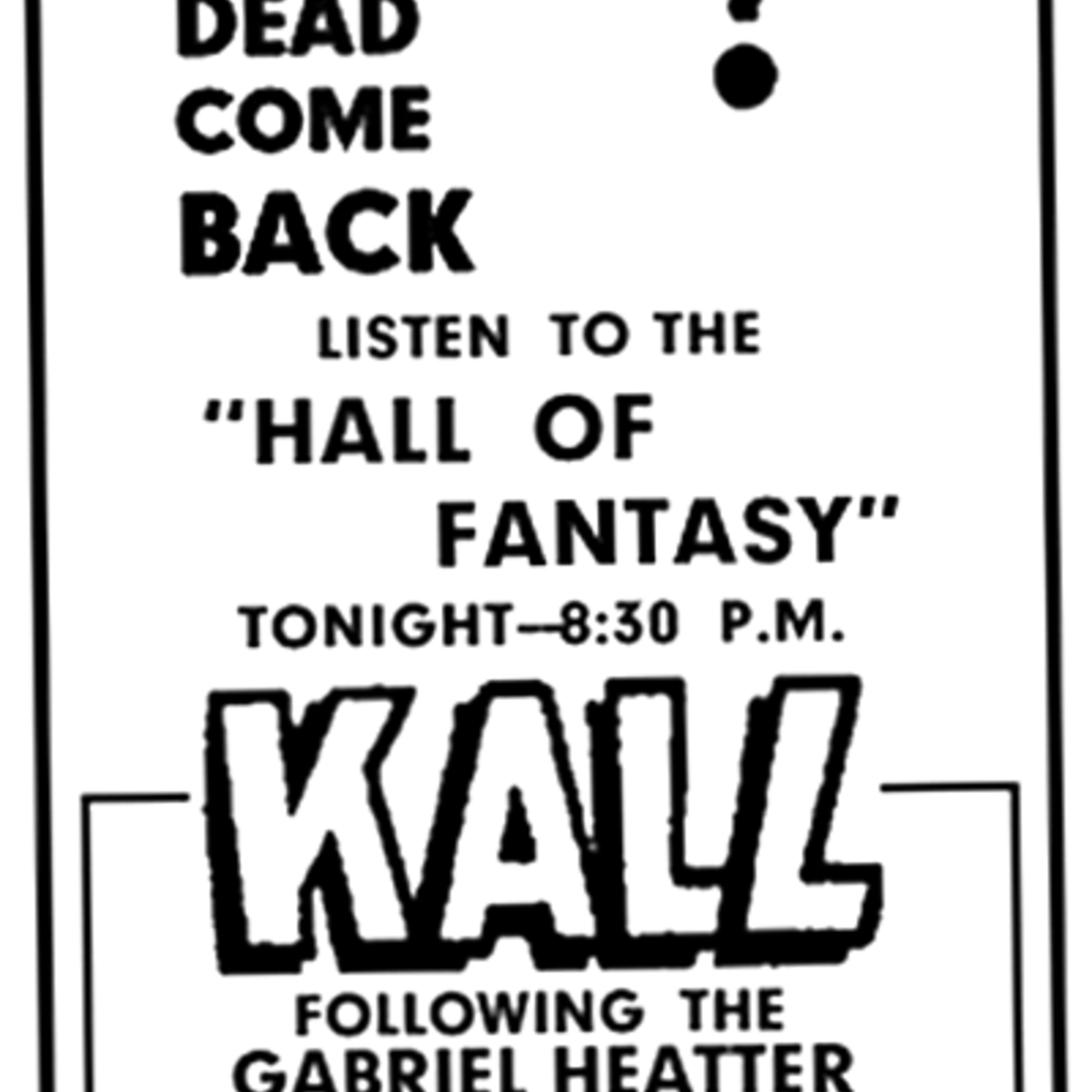Hall Of Fantasy 47-04-03 (03) The Judge's House episode artwork