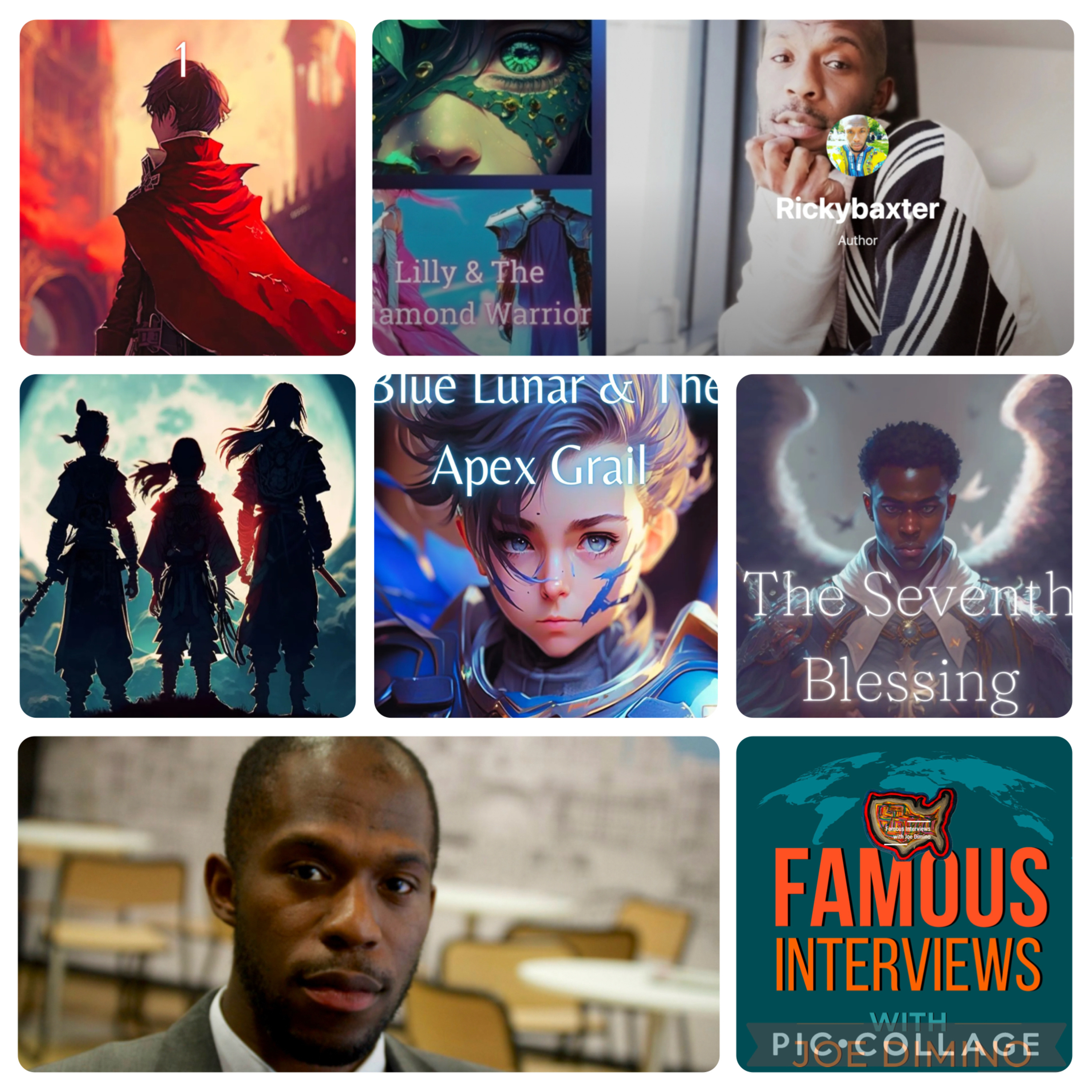 British Fantasy Author Ricky Baxter