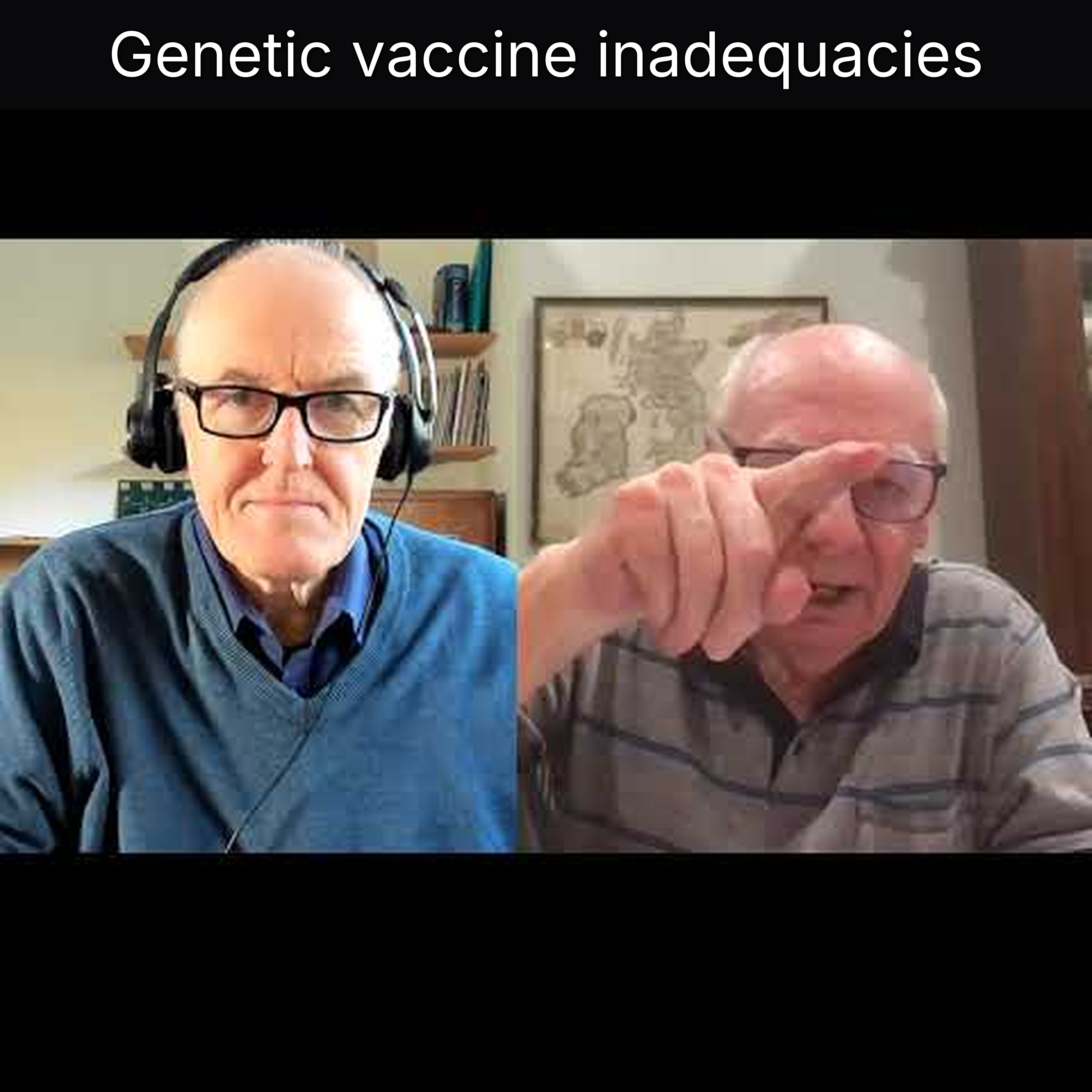 Genetic vaccine inadequacies episode artwork