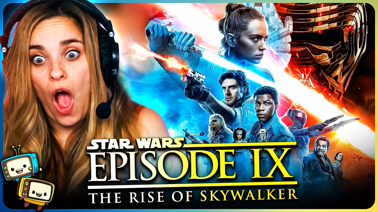 STAR WARS: EPISODE IX: THE RISE OF SKYWALKER Movie Reaction! | First Time Watch! | Daisy Ridley episode artwork