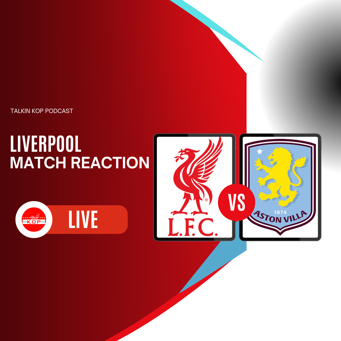 Liverpool 2 Aston Villa 0 | Live Match Reaction episode artwork