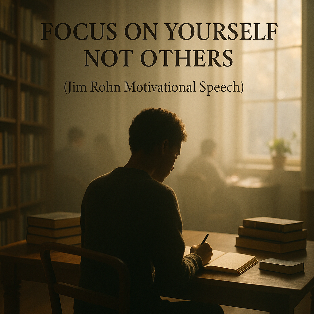 FOCUS ON YOURSELF NOT OTHERS – Motivational Truths by Jim Rohn