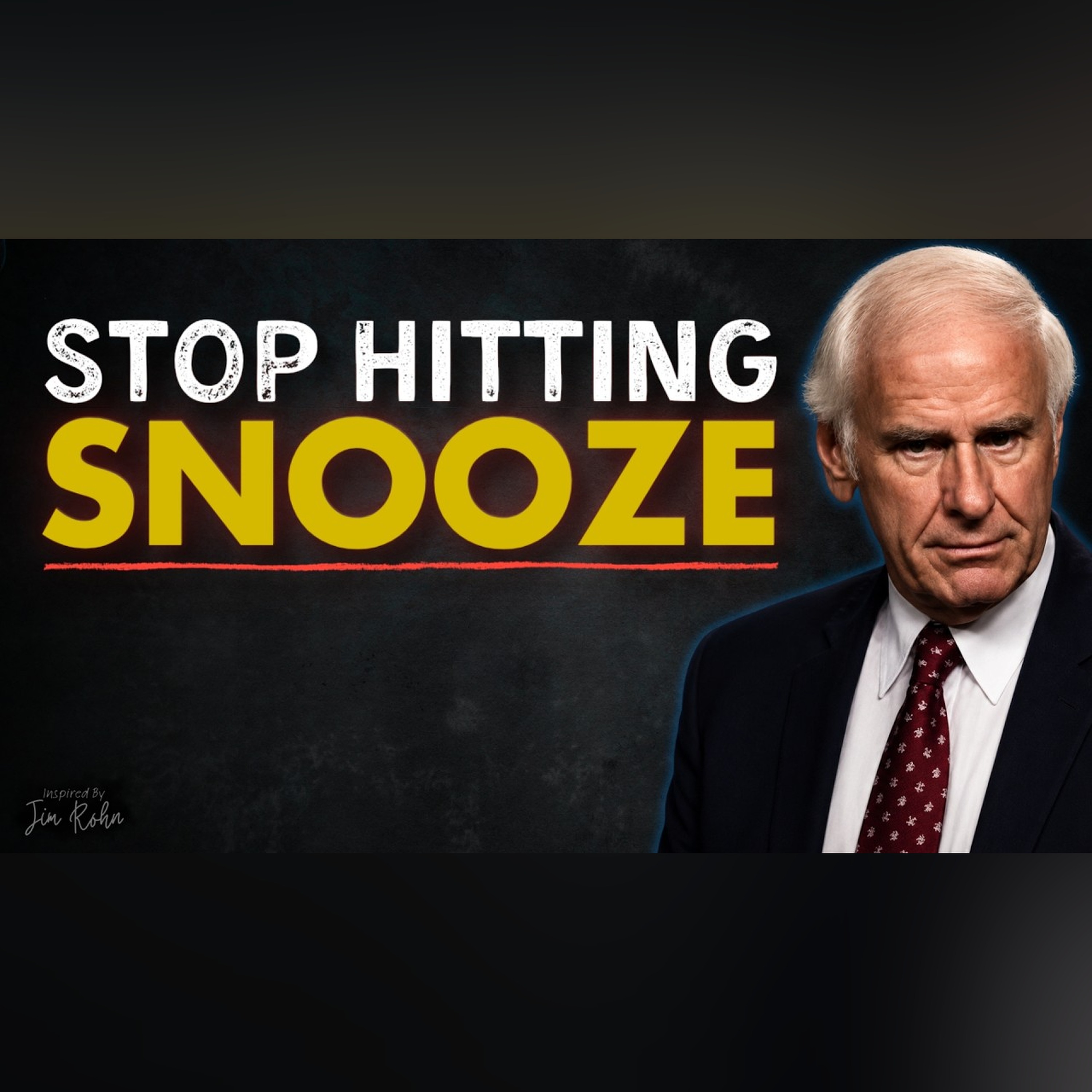 Stop Negotiating With Yourself in the Morning | Jim Rohn Motivation