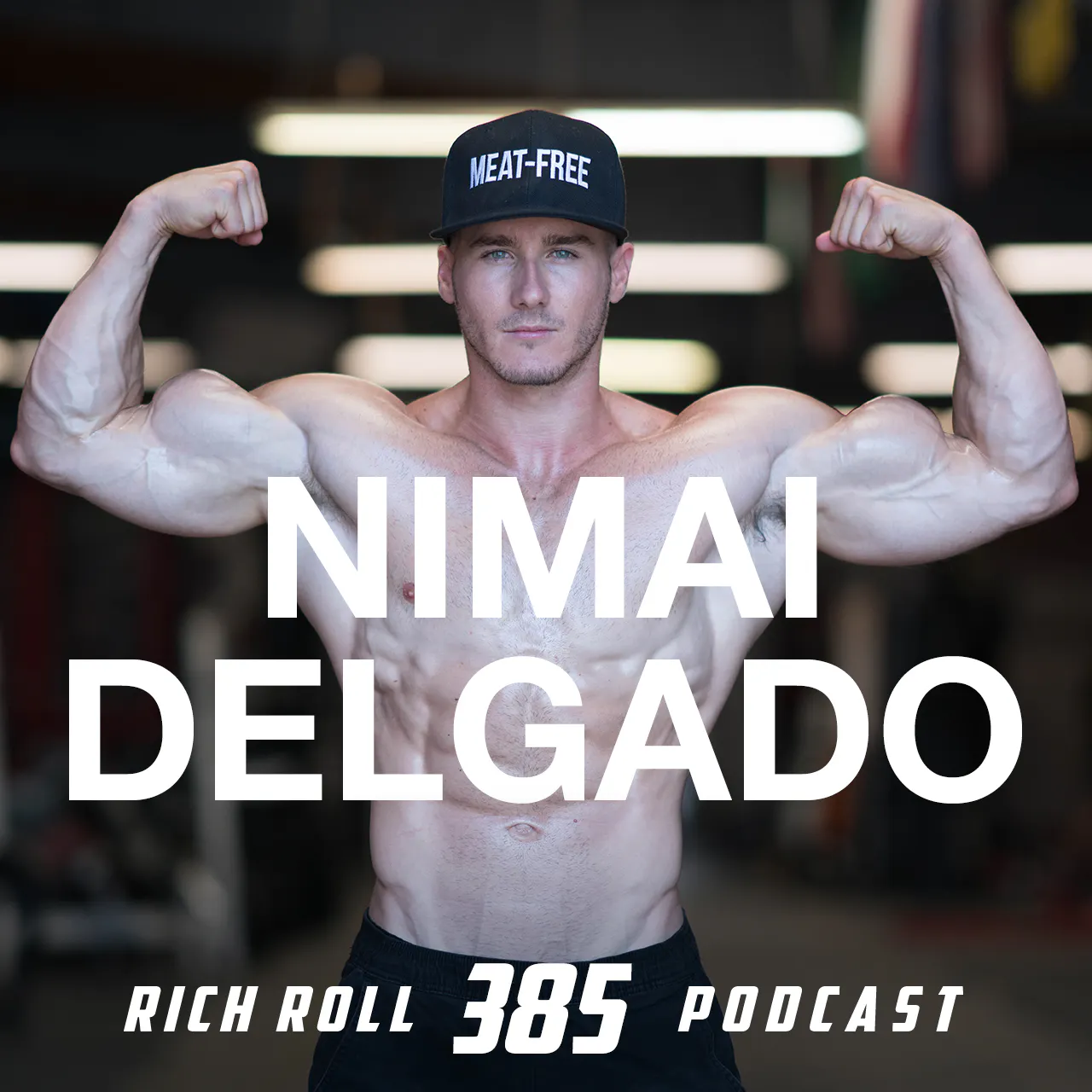 Cover art for the episode "Pro Bodybuilder Nimai Delgado On Vegan Gains, Training Pains & Changing The Game" from The Rich Roll Podcast