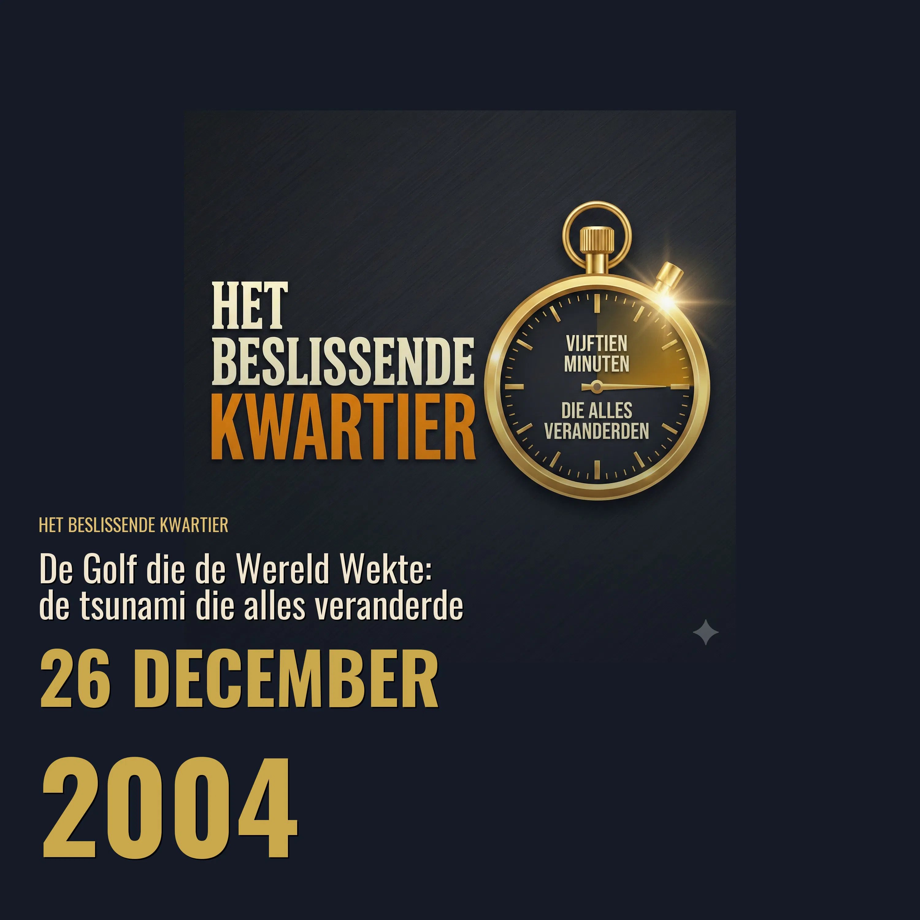 De Golf die de Wereld Wekte: de tsunami die alles veranderde episode artwork
