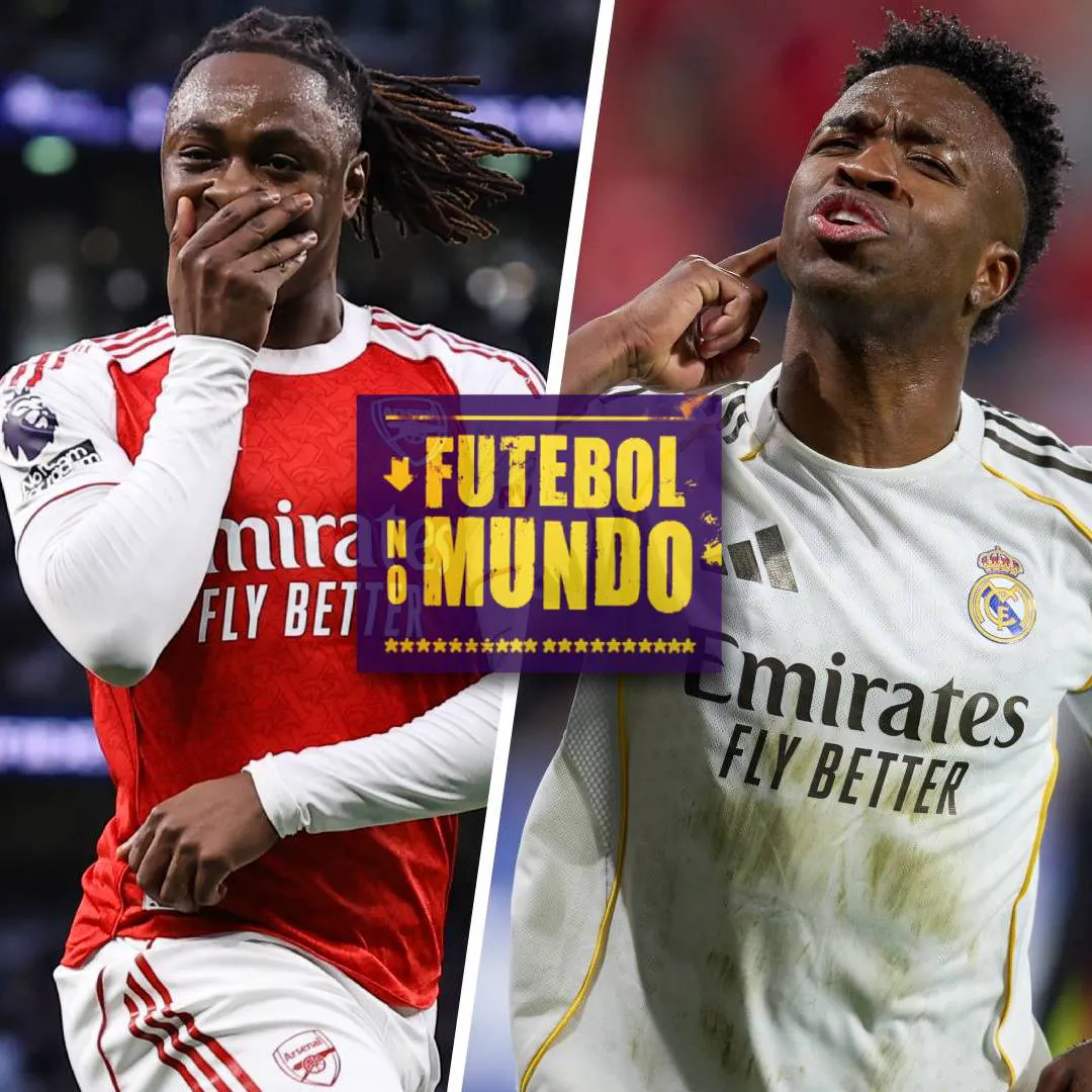Futebol no Mundo #541: Arsenal responde com AMASSO, Real PERDE com Vini perseguido Futebol no Mundo #541: Arsenal responde com AMASSO, Real PERDE com Vini perseguido