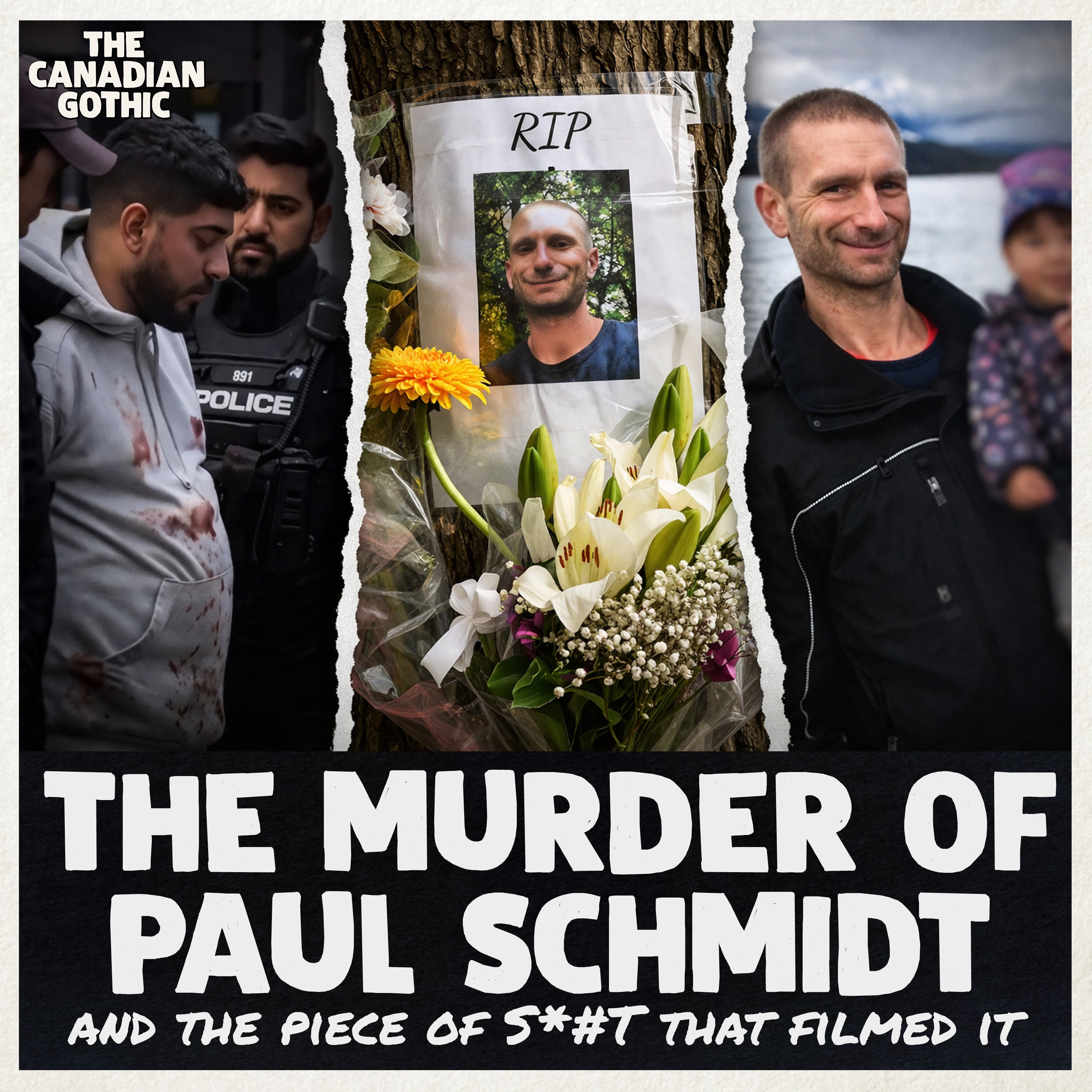the Murder of Paul Schmidt (the Starbucks stabbing) and the piece of crap that filmed it