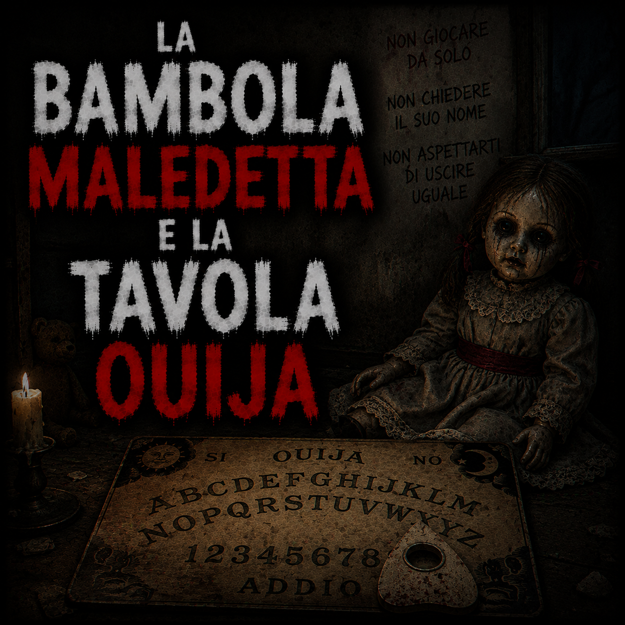 La bambola maledetta e la tavola Ouija - Racconti Horror episode artwork