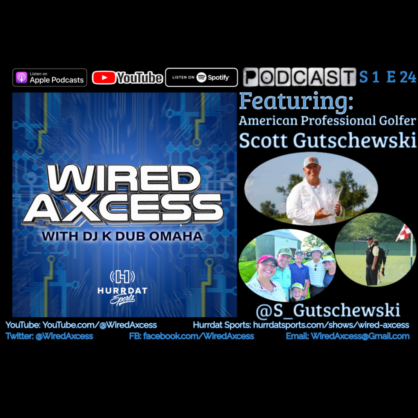 S 1 E 24 - American Professional Golfer Scott Gutschewski - The Journey From Omaha To The Tour Life episode artwork