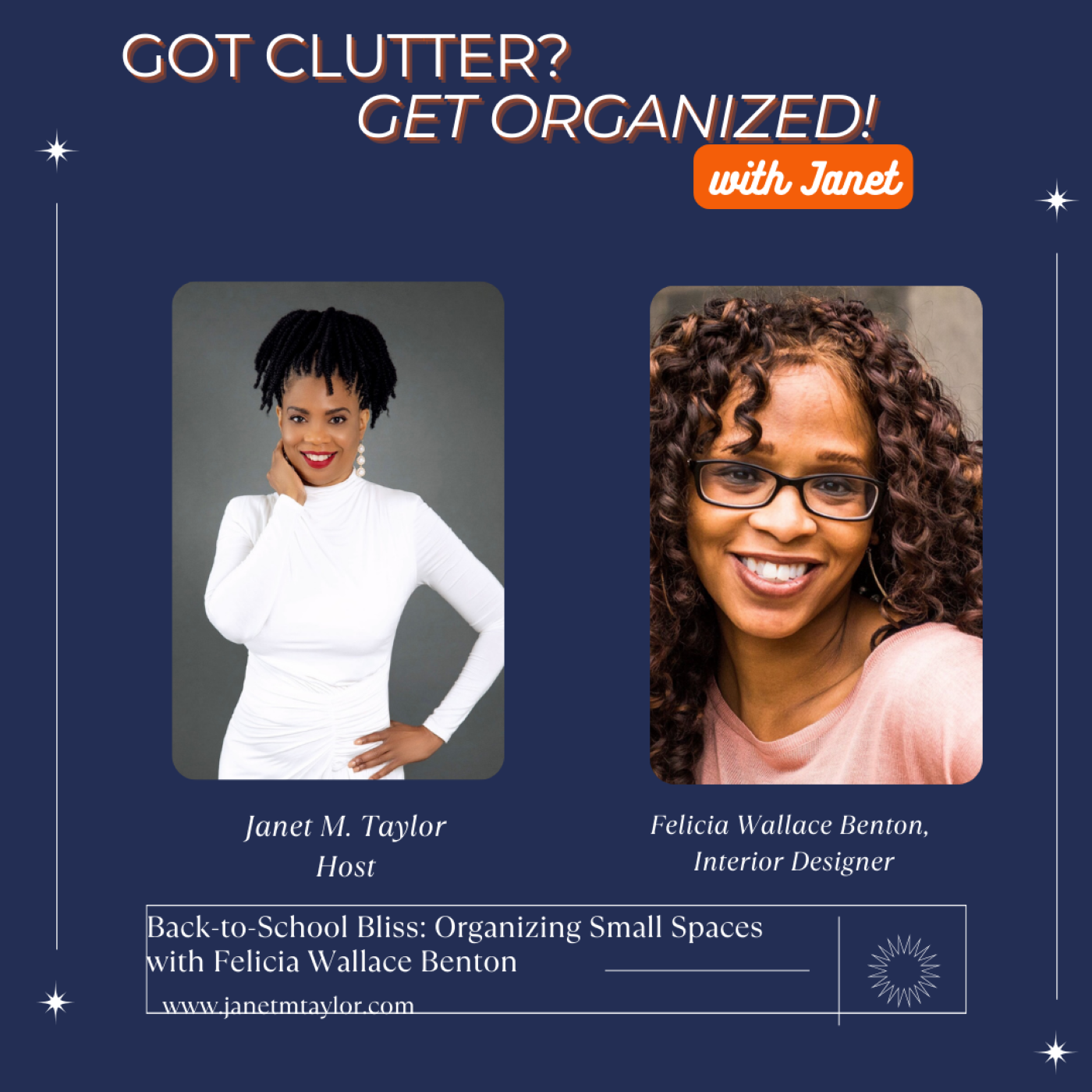 Got Clutter? Get Organized! with Janet