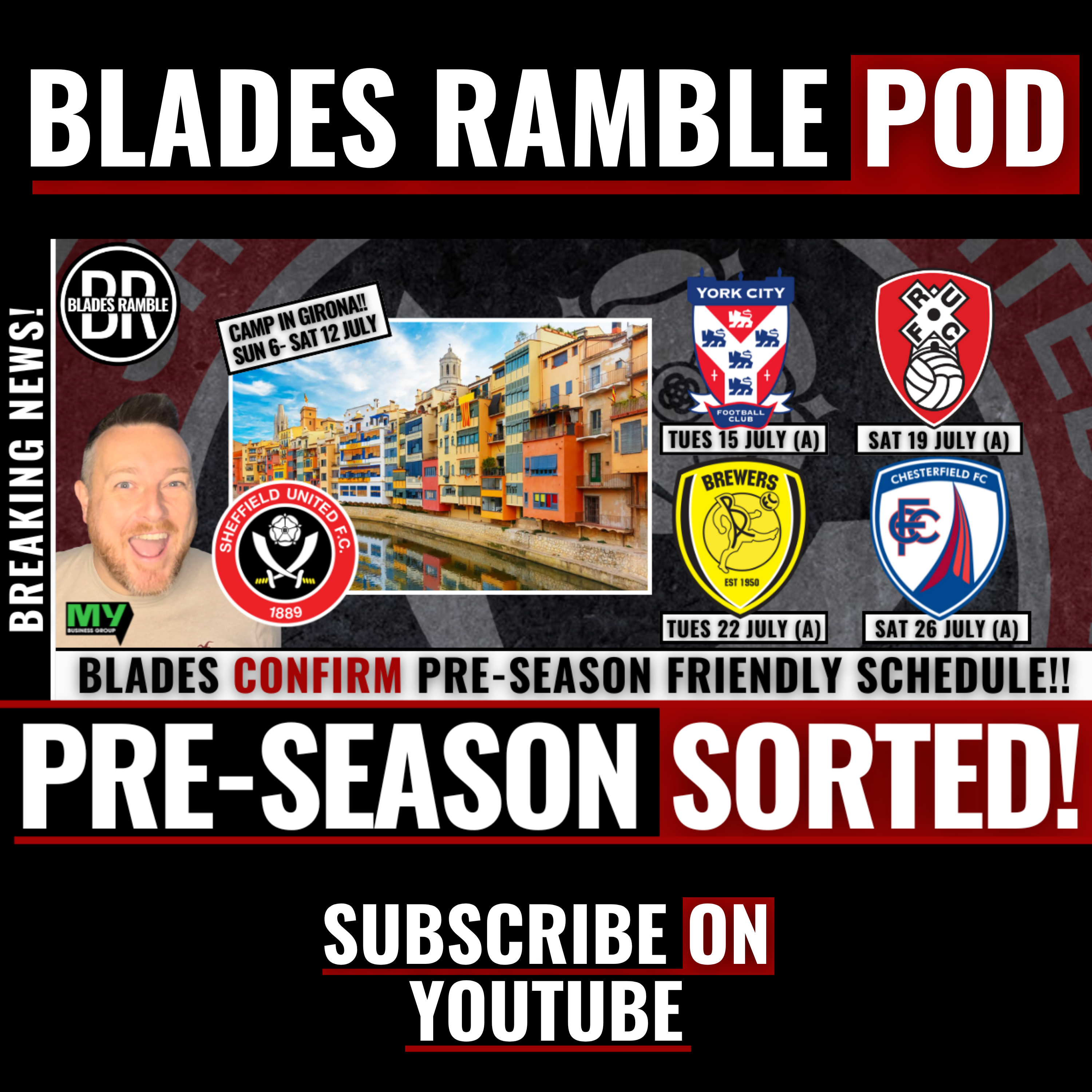 ⚔️📅 BLADES RAMBLE LIVE | SHEFFIELD UNITED PRE-SEASON FIXTURES ANNOUNCED 📅⚔️