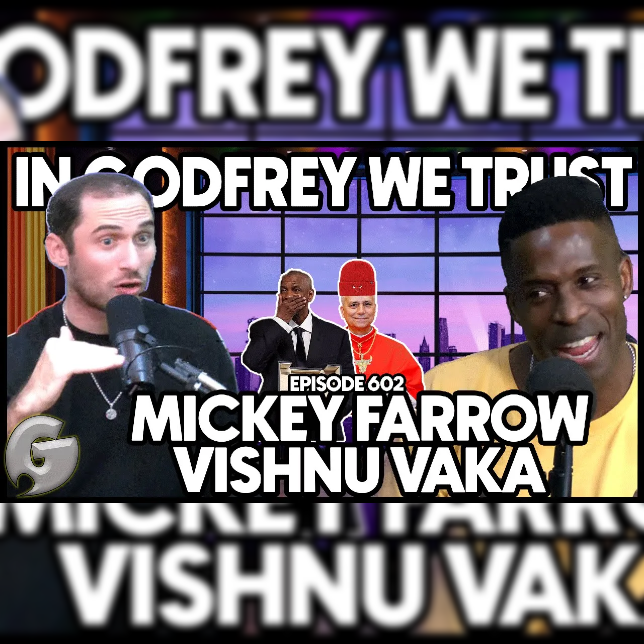 602. Chicago Pope l Mickey Farrow & Vishnu Vaka episode artwork
