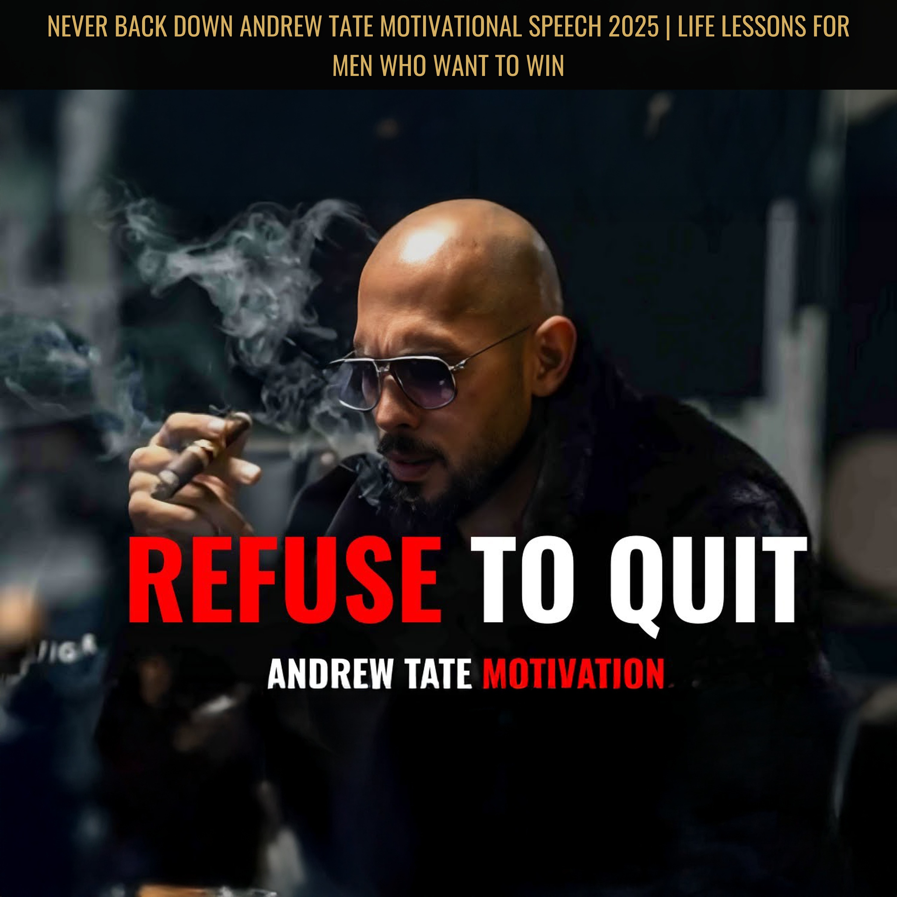 Never Back Down Andrew Tate Motivational Speech 2025 | Life Lessons for Men Who Want to Win