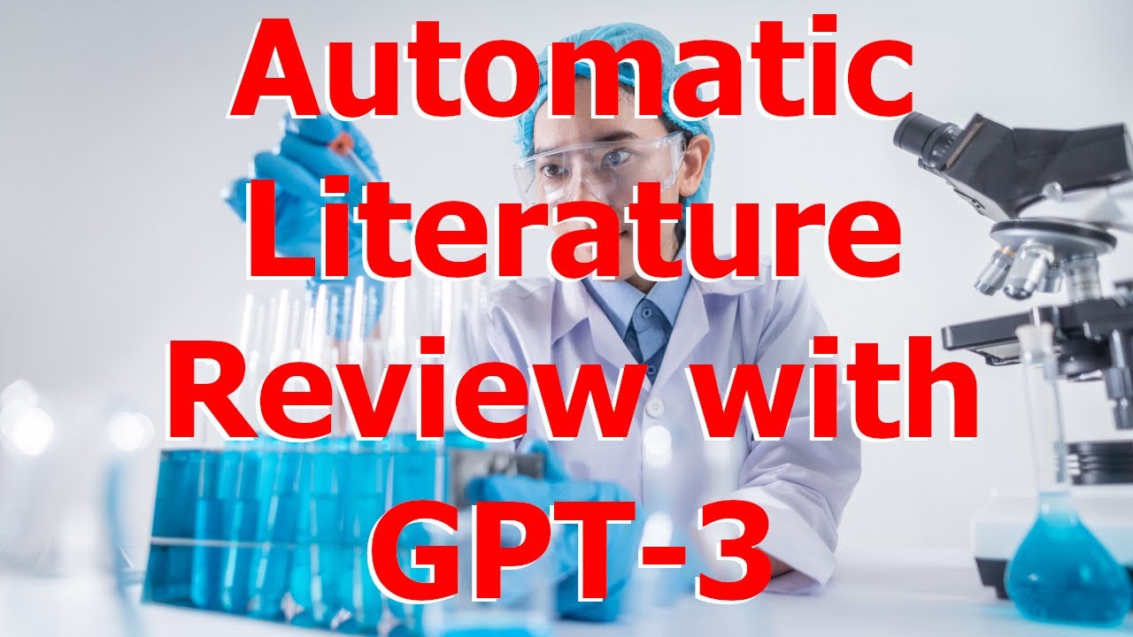 Automatic Literature Review with GPT-3 - I embedded and indexed all of arXiv into a search engine! | Artificial Intelligence Masterclass