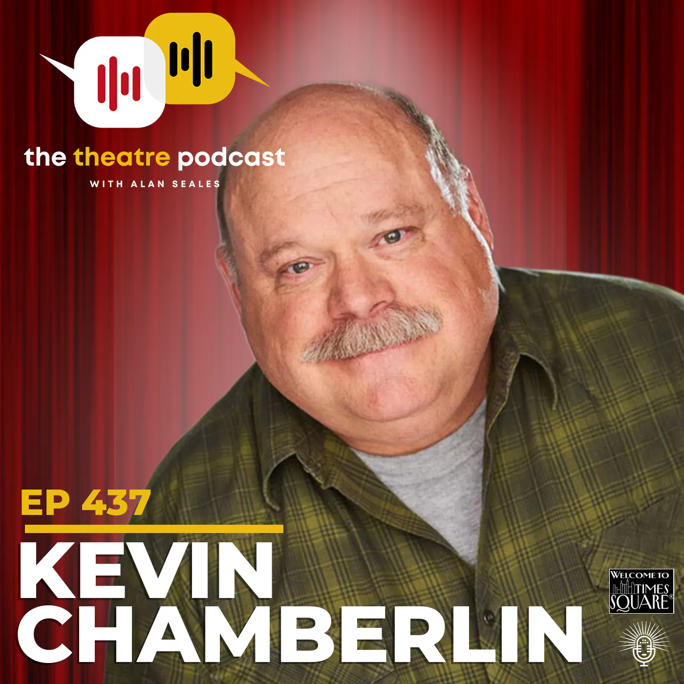 Ep437 - Kevin Chamberlin: Chasing the First Laugh episode artwork