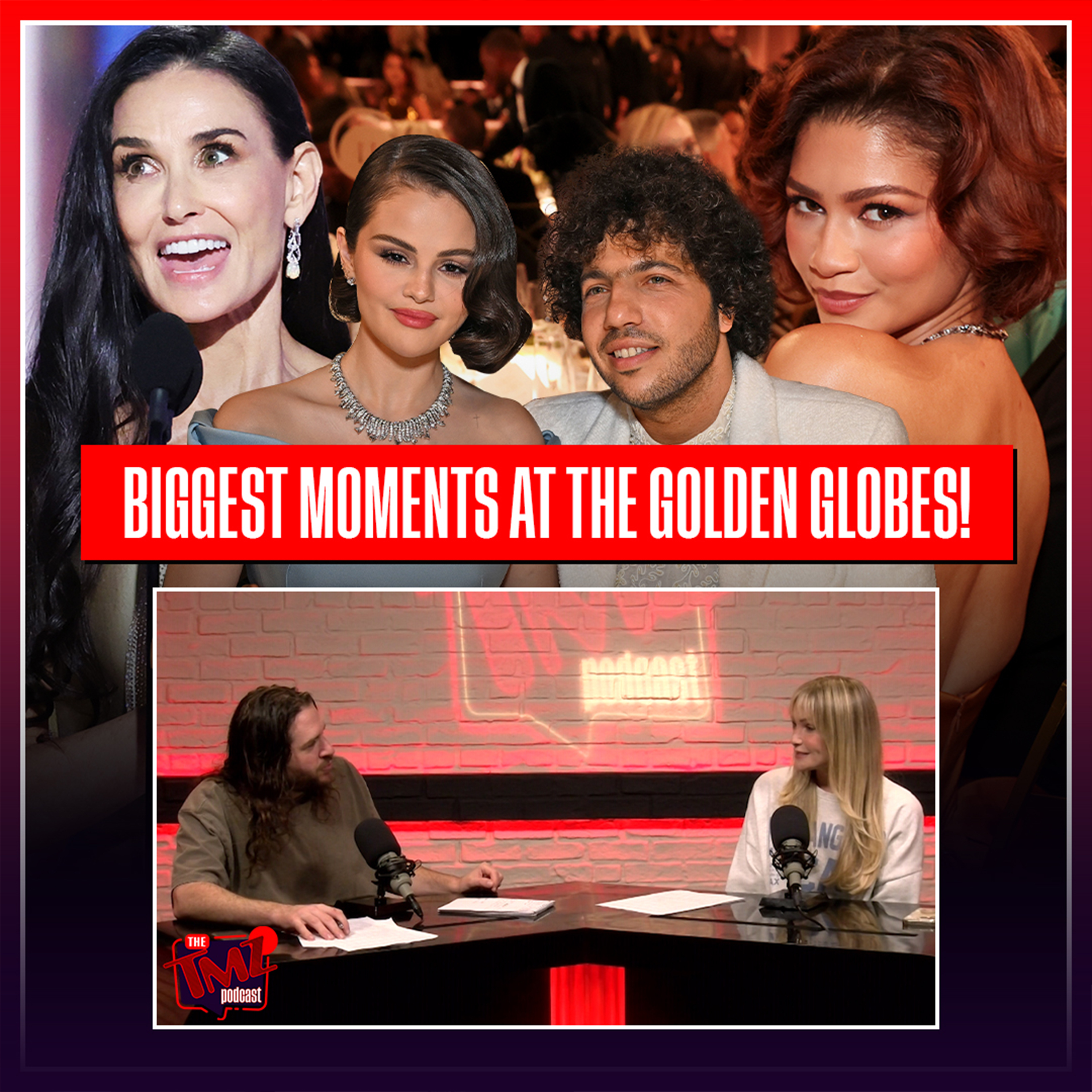 Golden Globes Drama: Zendaya Engaged? Demi Shades Kylie & More!