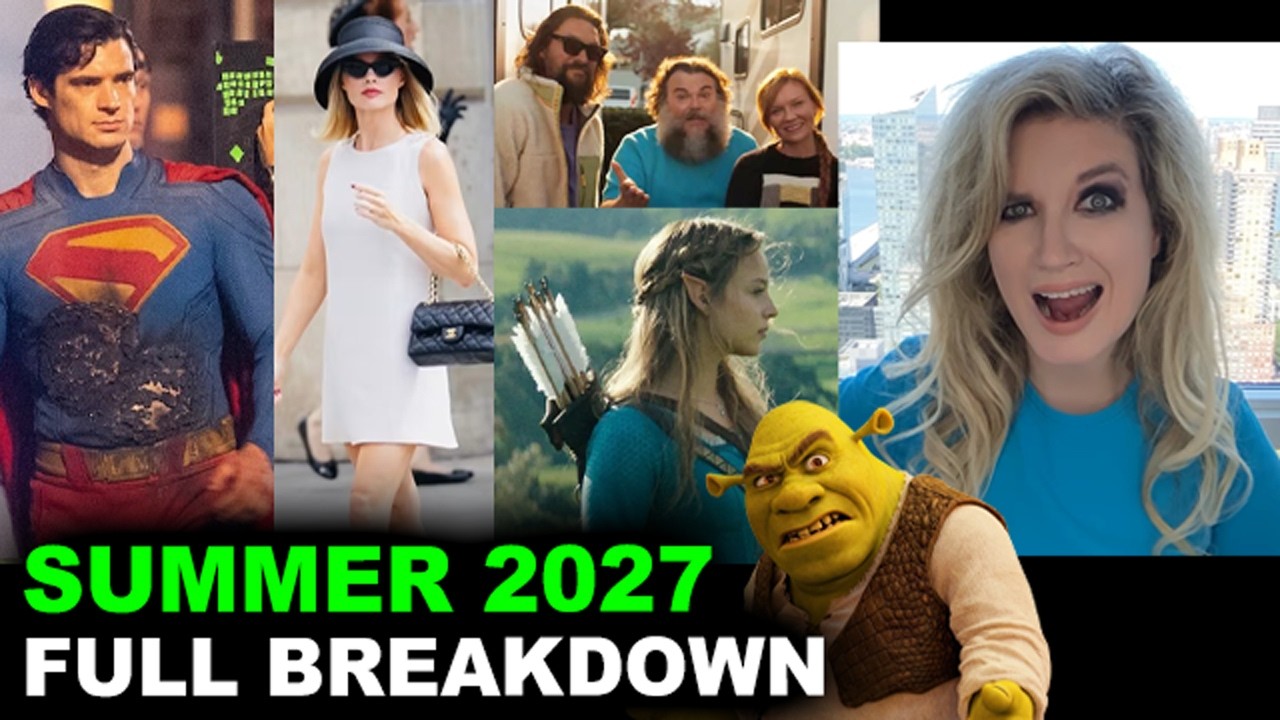 Summer Movies 2027 - DC's Man of Tomorrow, Shrek 5, Minecraft 2, Legend of Zelda, Oceans Prequel