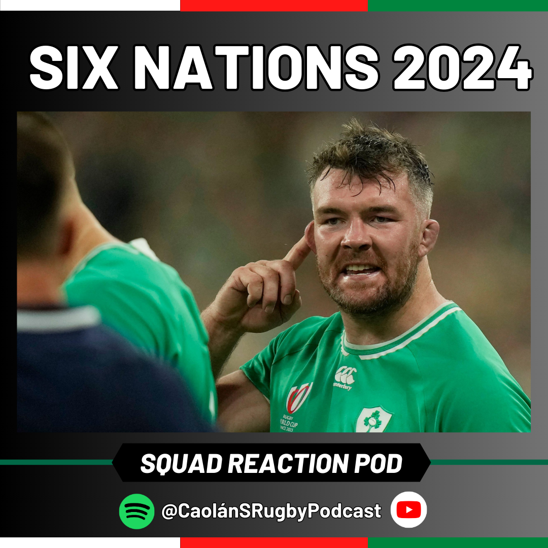 BONUS: Ireland's Six Nations Squad Reaction episode artwork