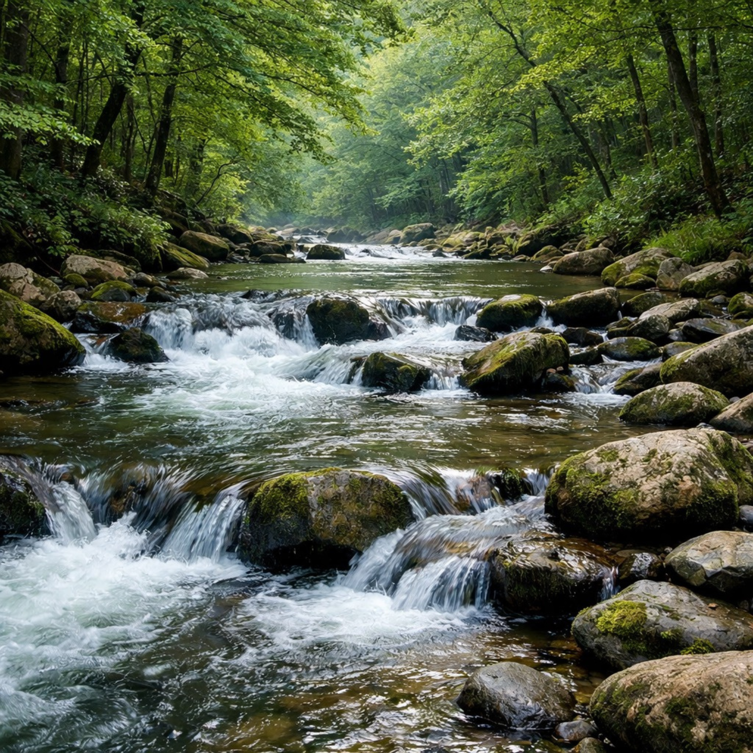 River Sounds for Relaxation | Pure Natural White Noise