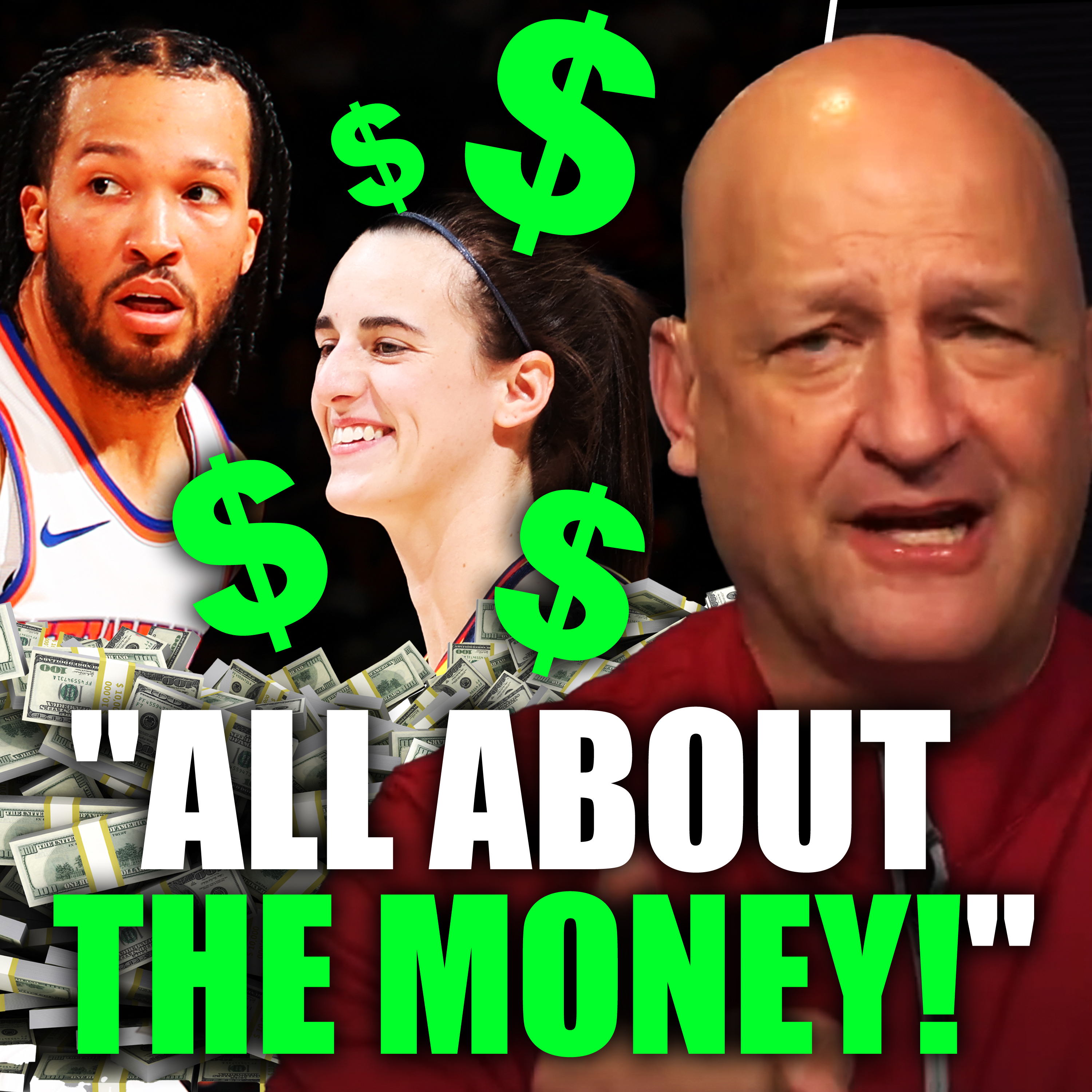NBA Exec Comments On Caitlin Clark & The Knicks Have Fans Turning HEADS + Jon Wertheim & Ken Carman | episode artwork